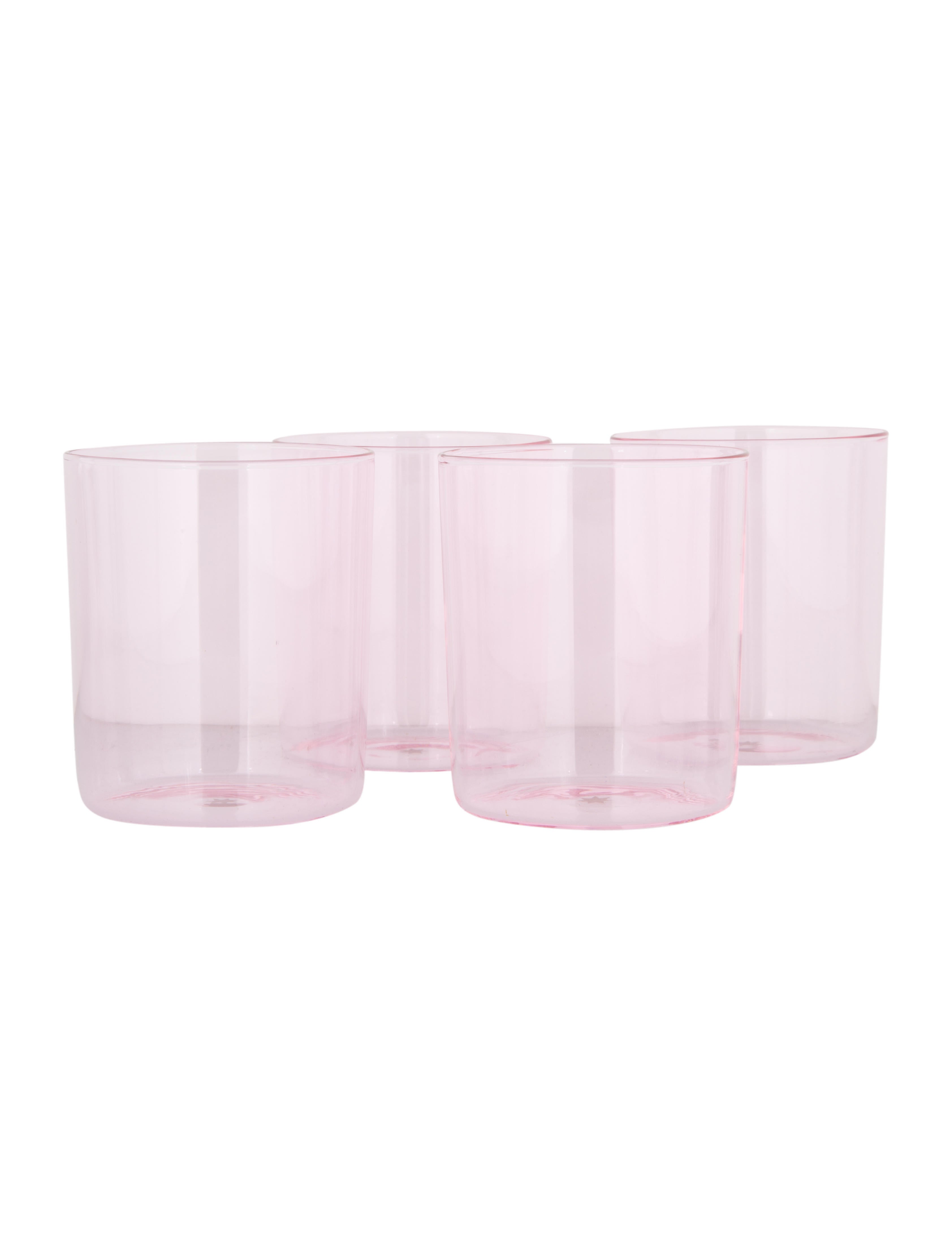 Maison Balzac 4 Medium Pink Goblets