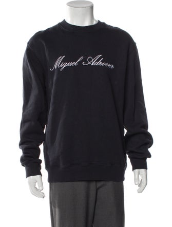 Miguel Adrover Graphic Print Crew Neck Sweatshirt