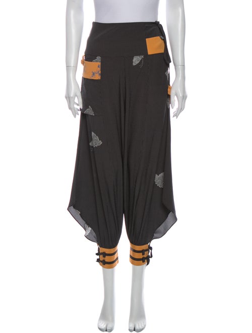 Maison Mayle Silk Skinny Leg Pants