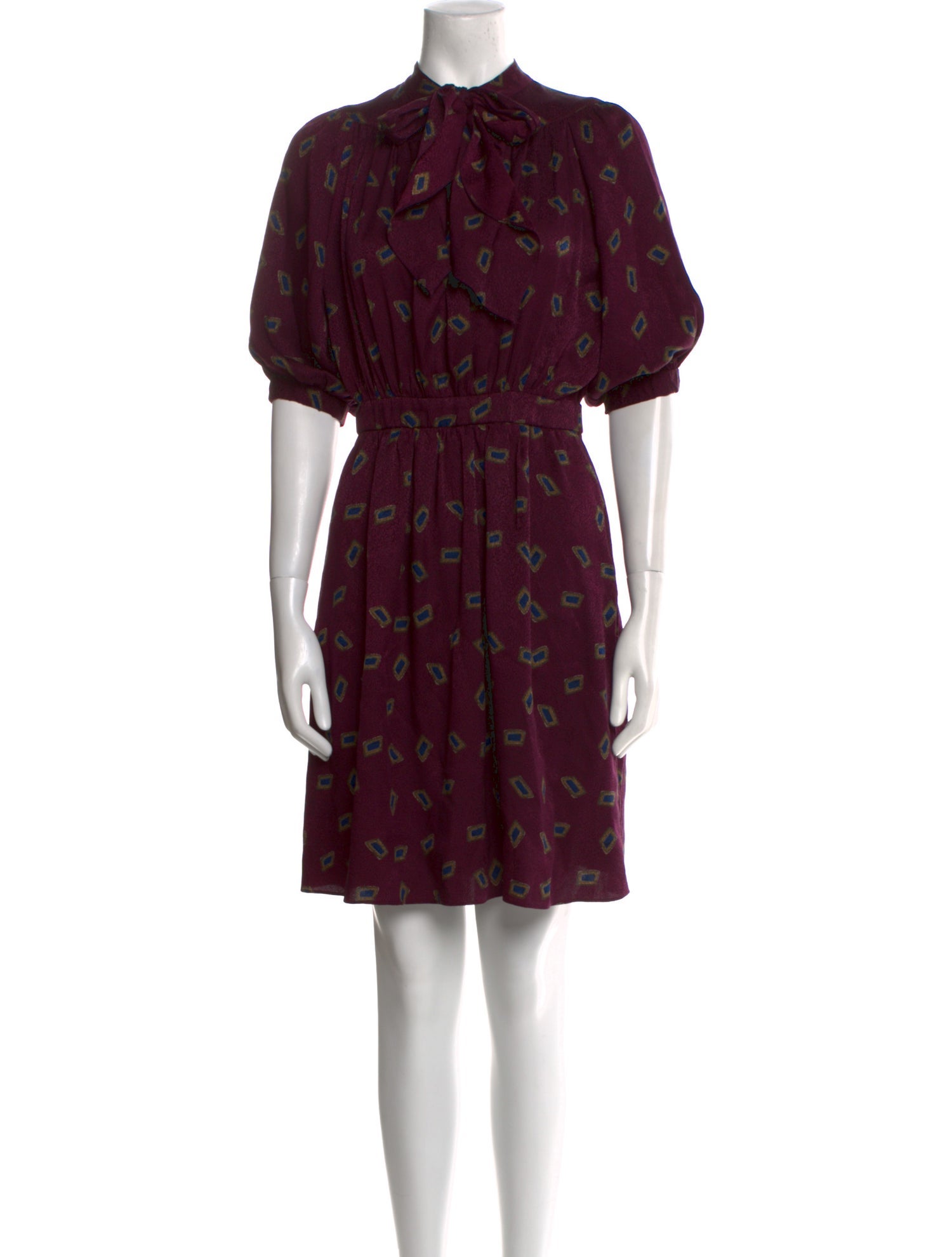 Maison Mayle Printed Mini Dress