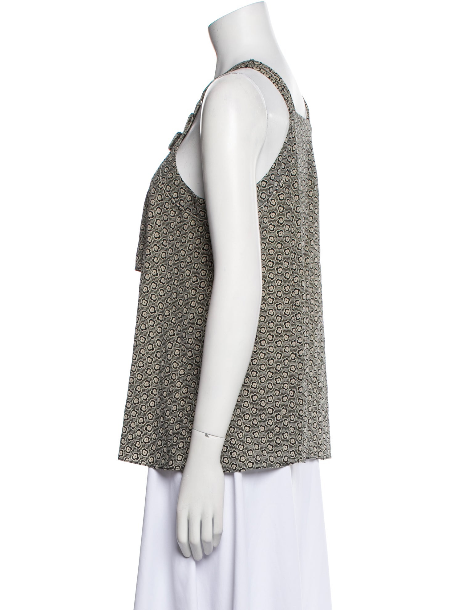 Maison Mayle Silk Printed Blouse