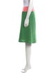 Maison Mayle Colorblock Pattern Knee-Length Skirt