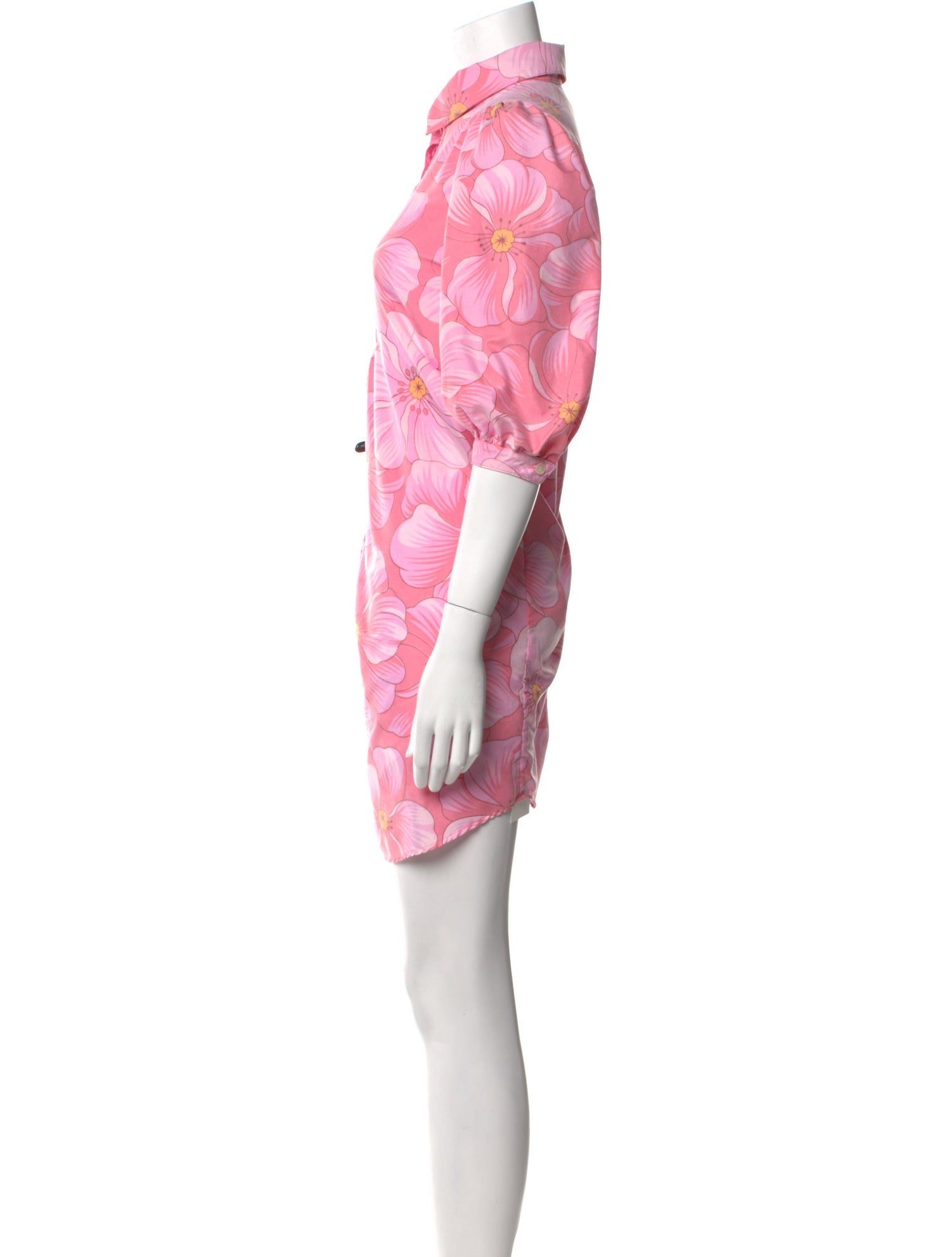 Maison Mayle Floral Print Mini Dress