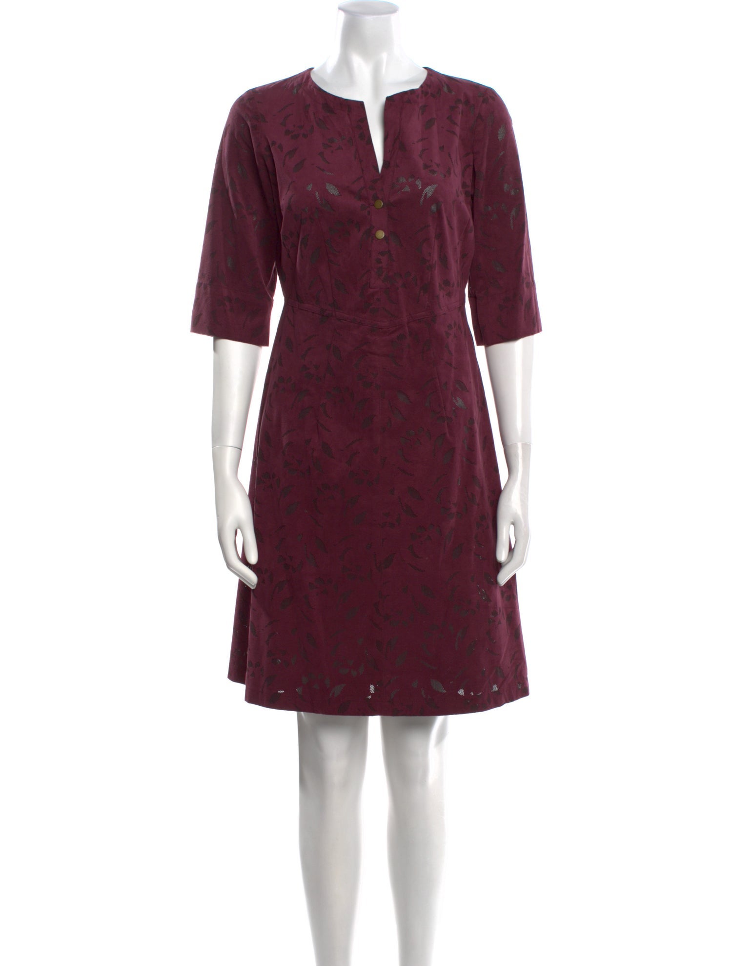 Maison Mayle Printed Mini Dress