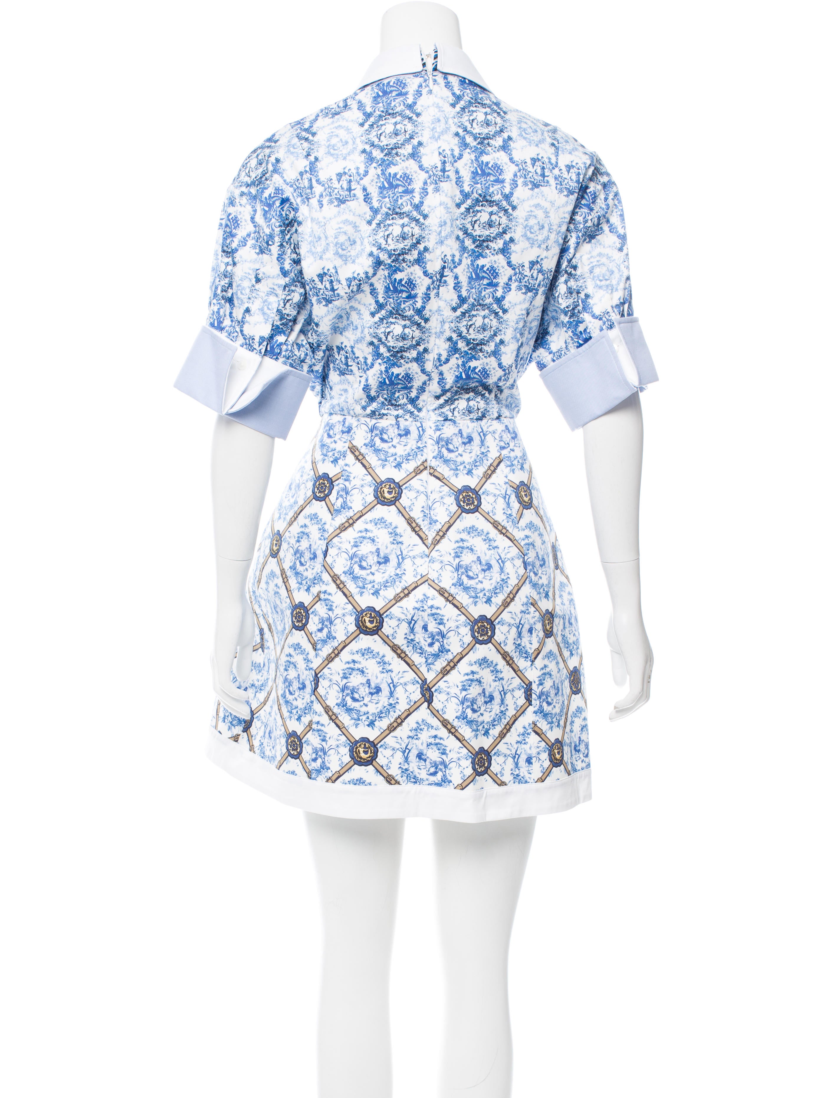 Mary Katrantzou Toile De Jouy Mini Dress w/ Tags Clothing MAK21590