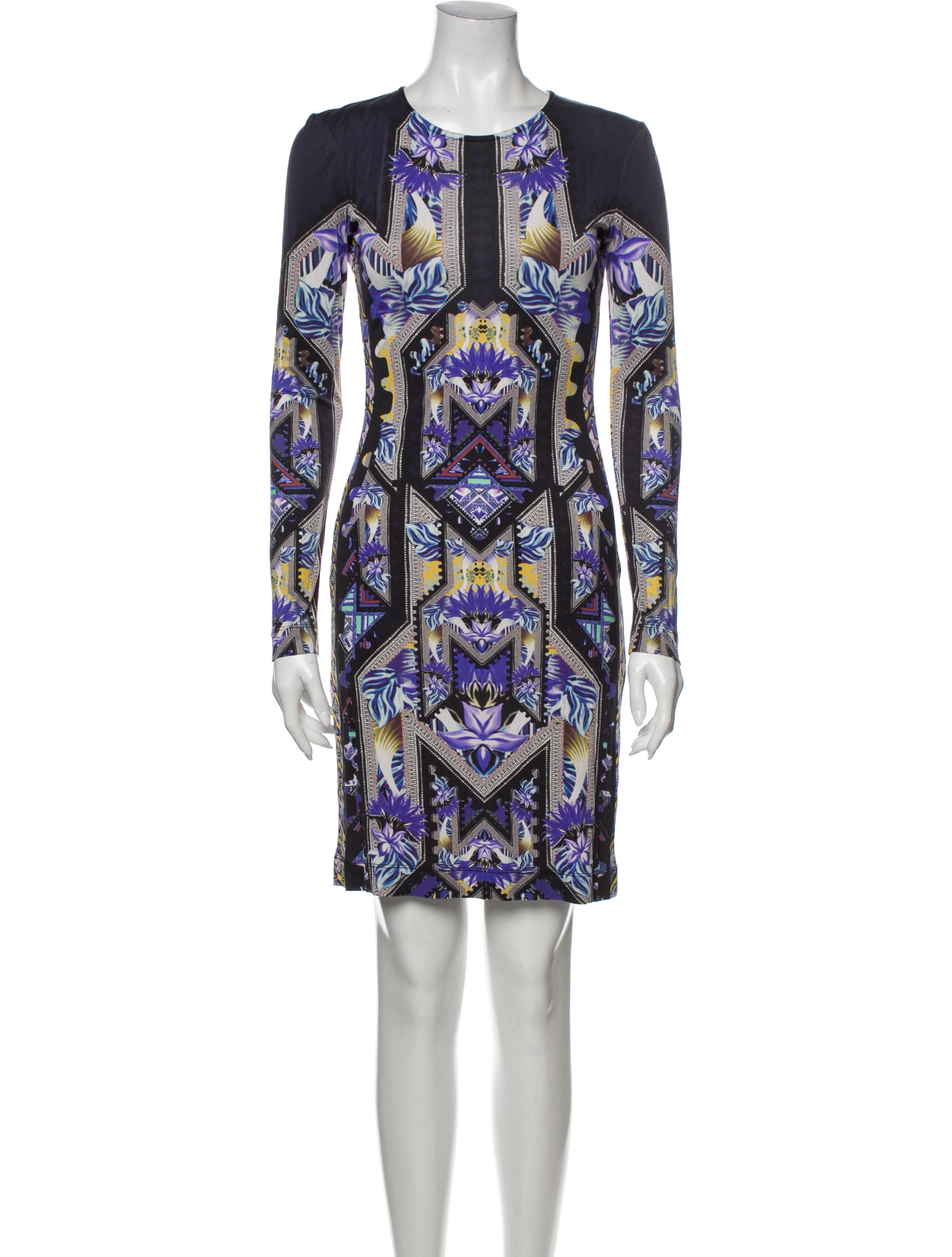 Mary Katrantzou Silk Mini Dress