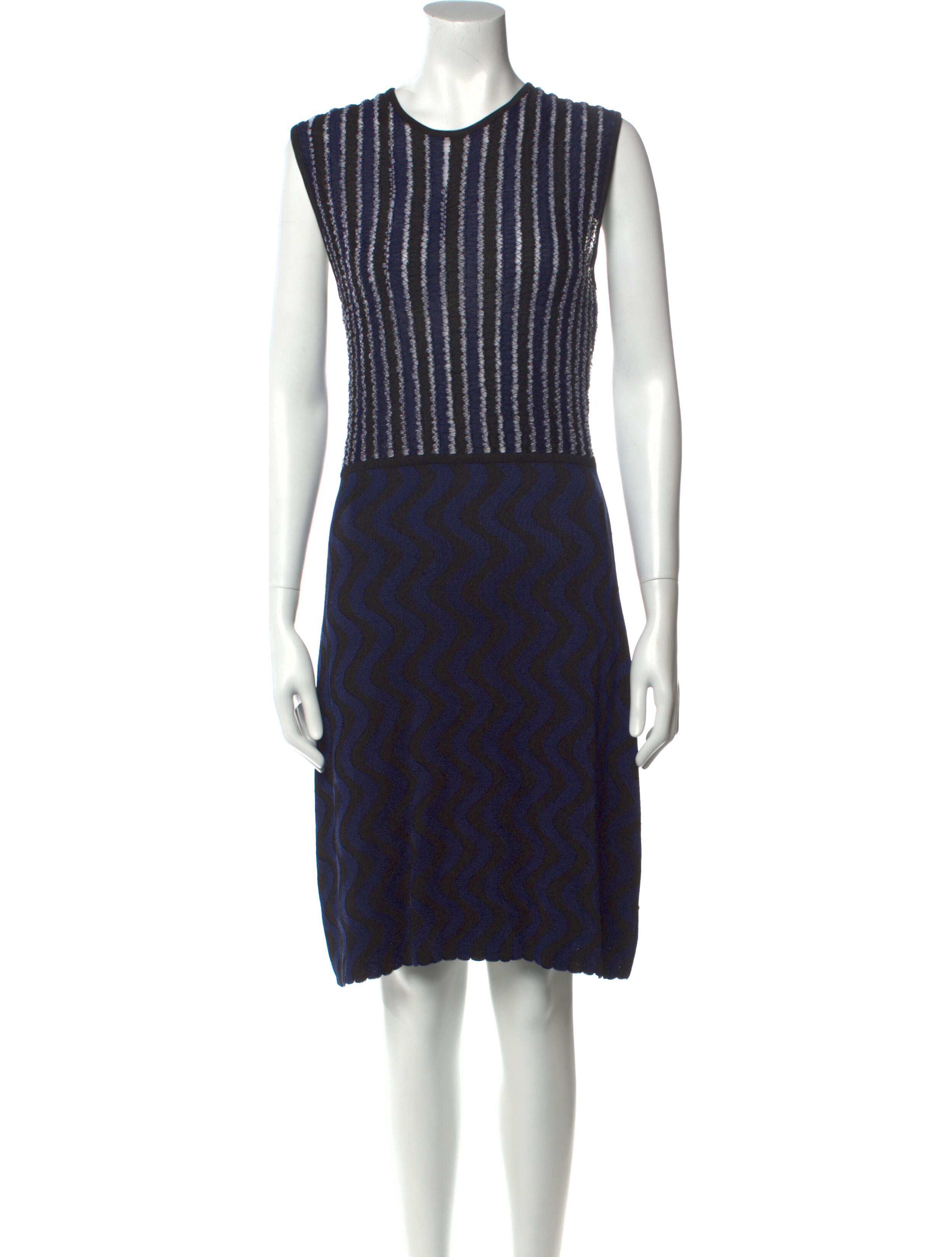 Mary Katrantzou Striped Knee-Length Dress