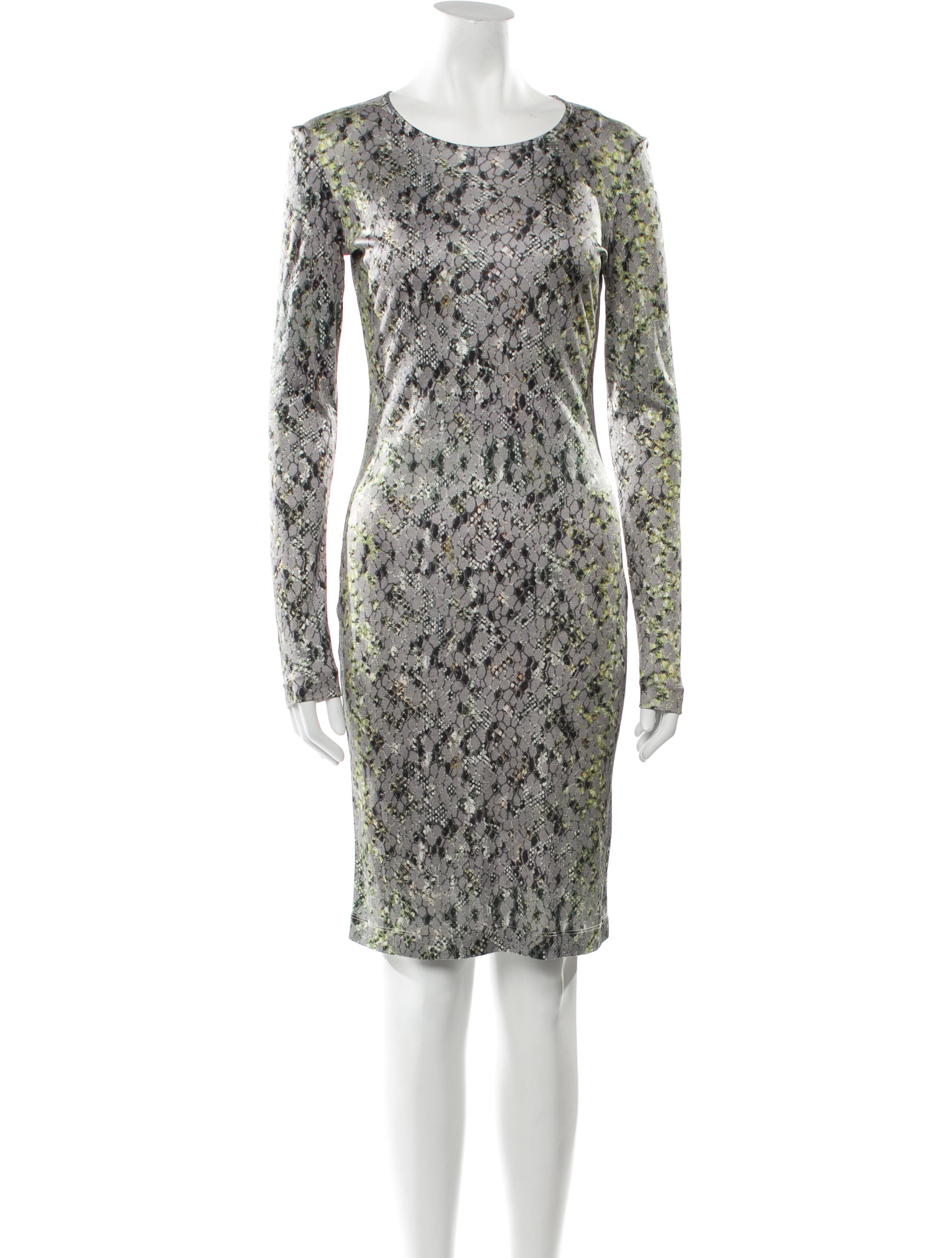 Mary Katrantzou Animal Print Knee-Length Dress