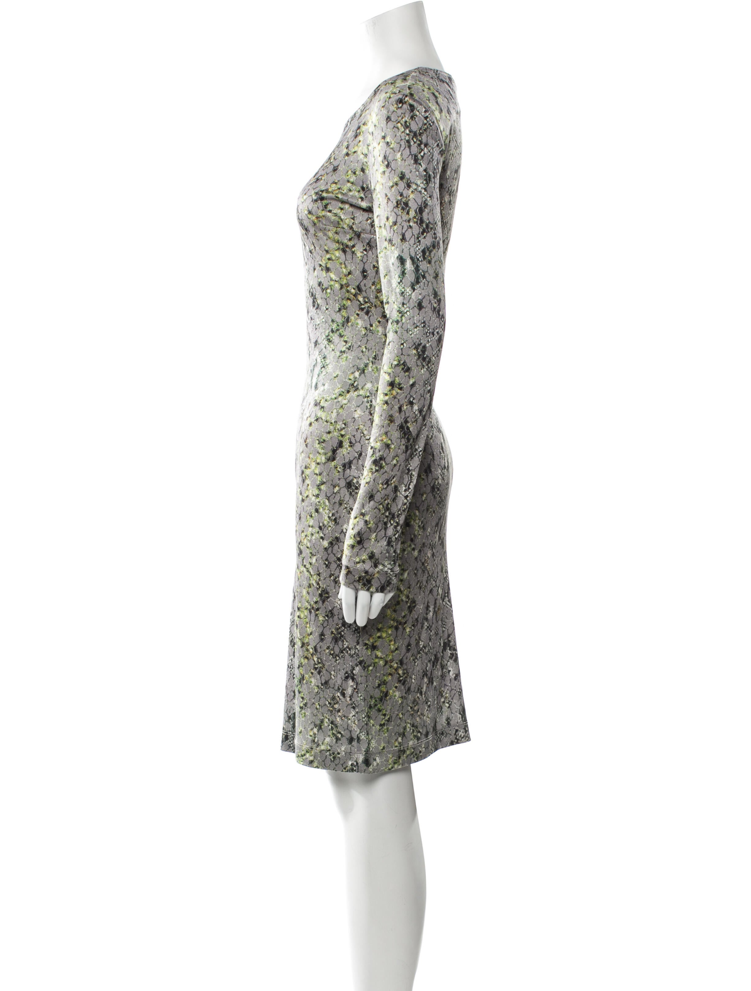 Mary Katrantzou Animal Print Knee-Length Dress