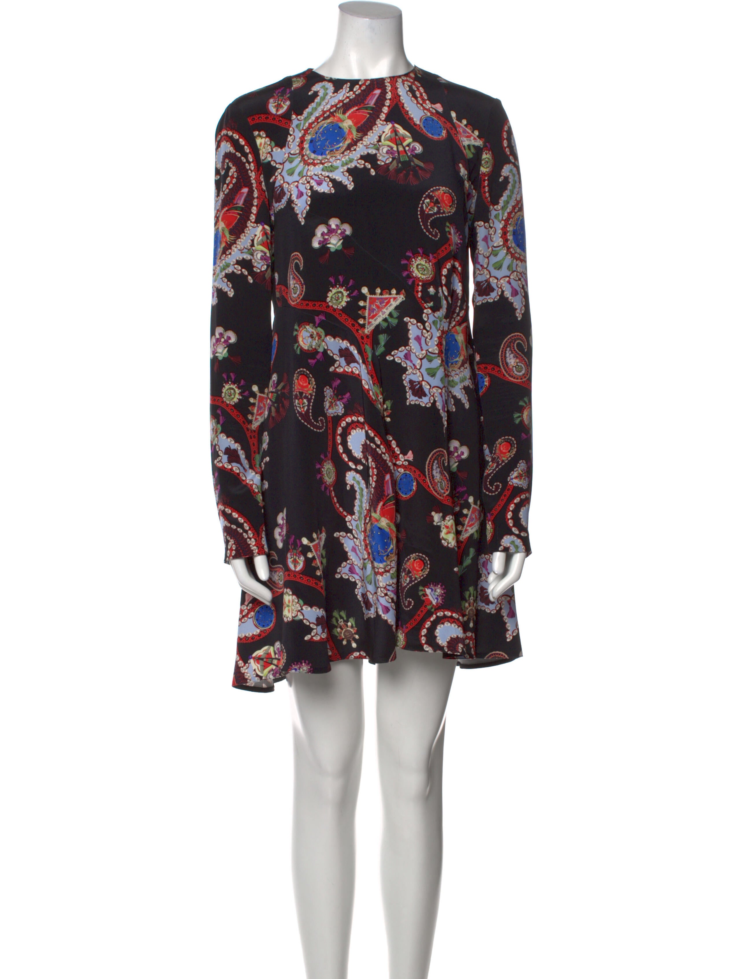 Mary Katrantzou Silk Mini Dress