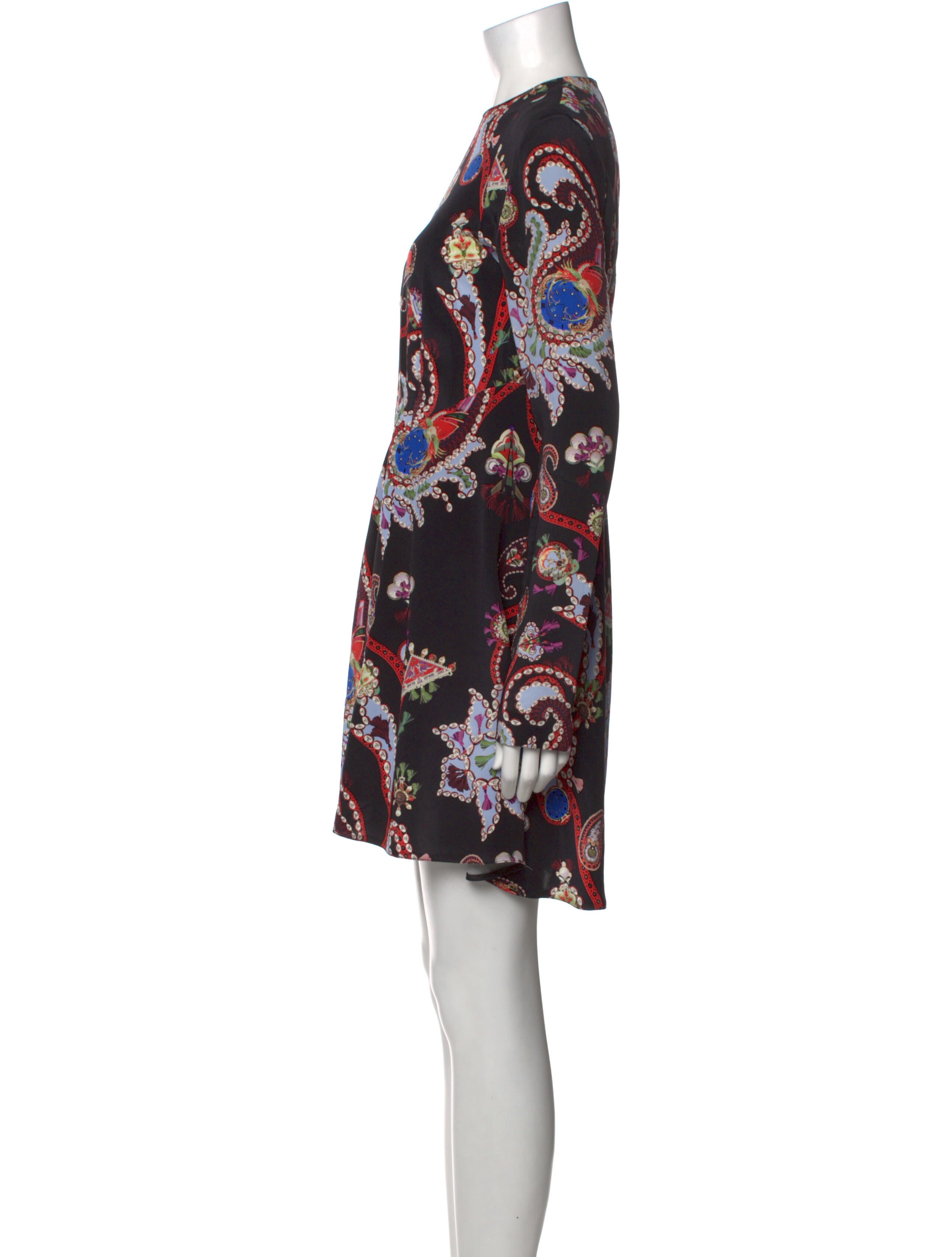 Mary Katrantzou Silk Mini Dress