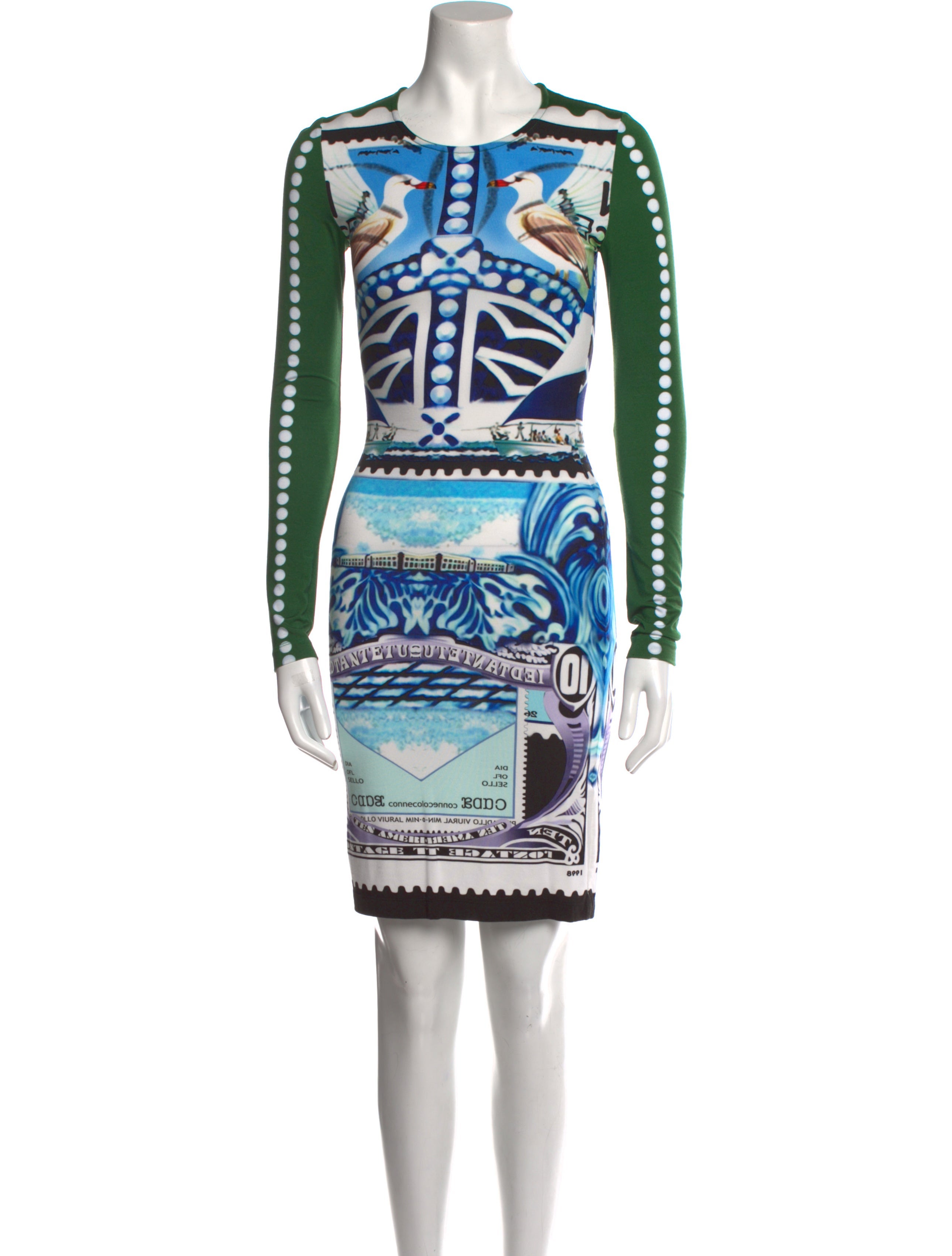 Mary Katrantzou Printed Mini Dress