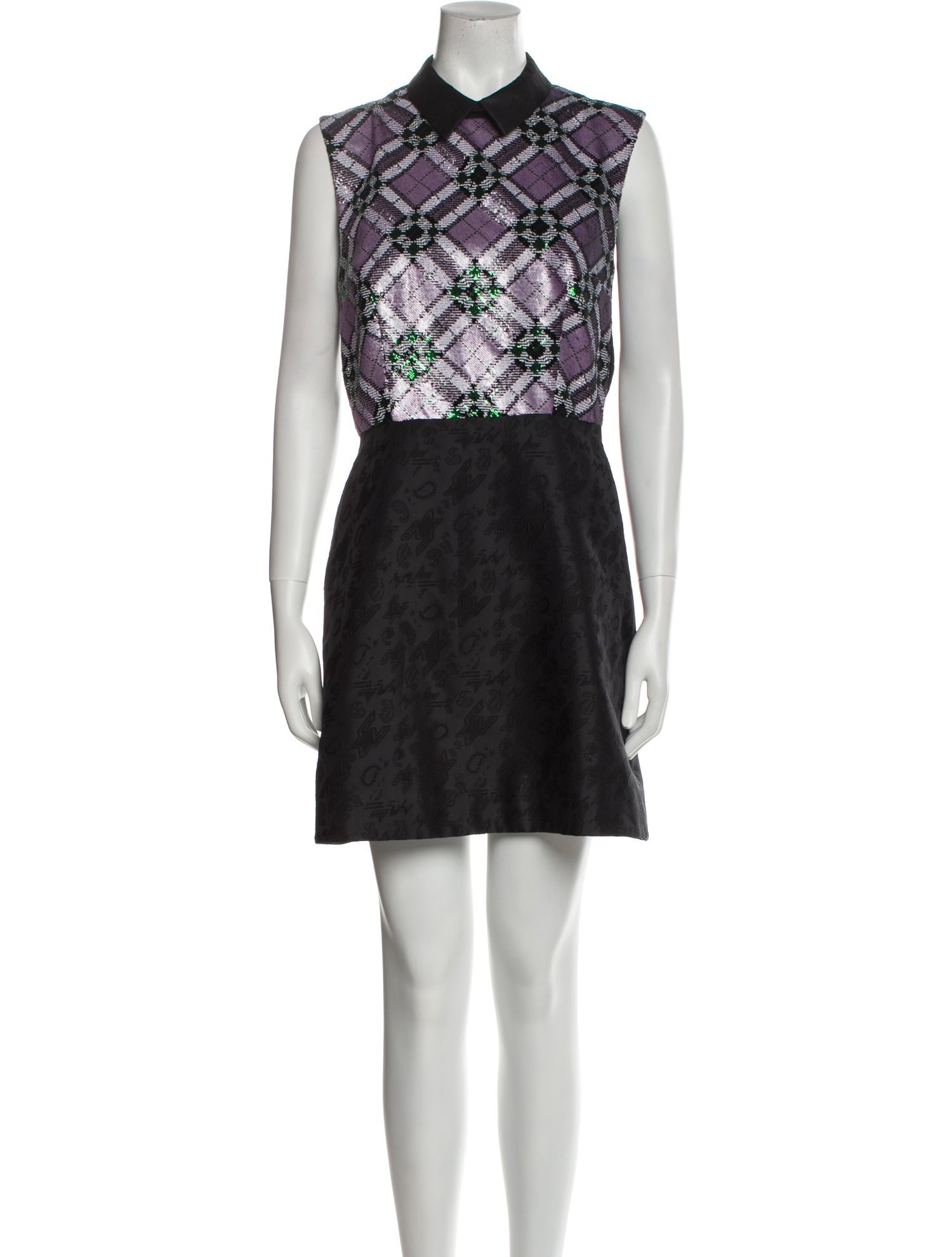 Mary Katrantzou Printed Mini Dress