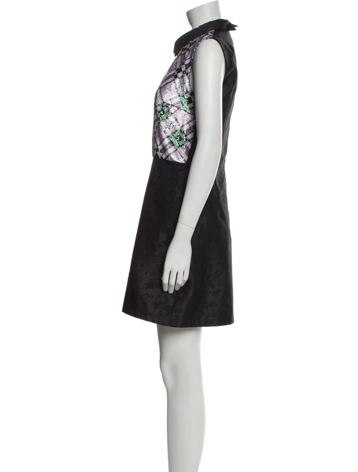 Mary Katrantzou Printed Mini Dress