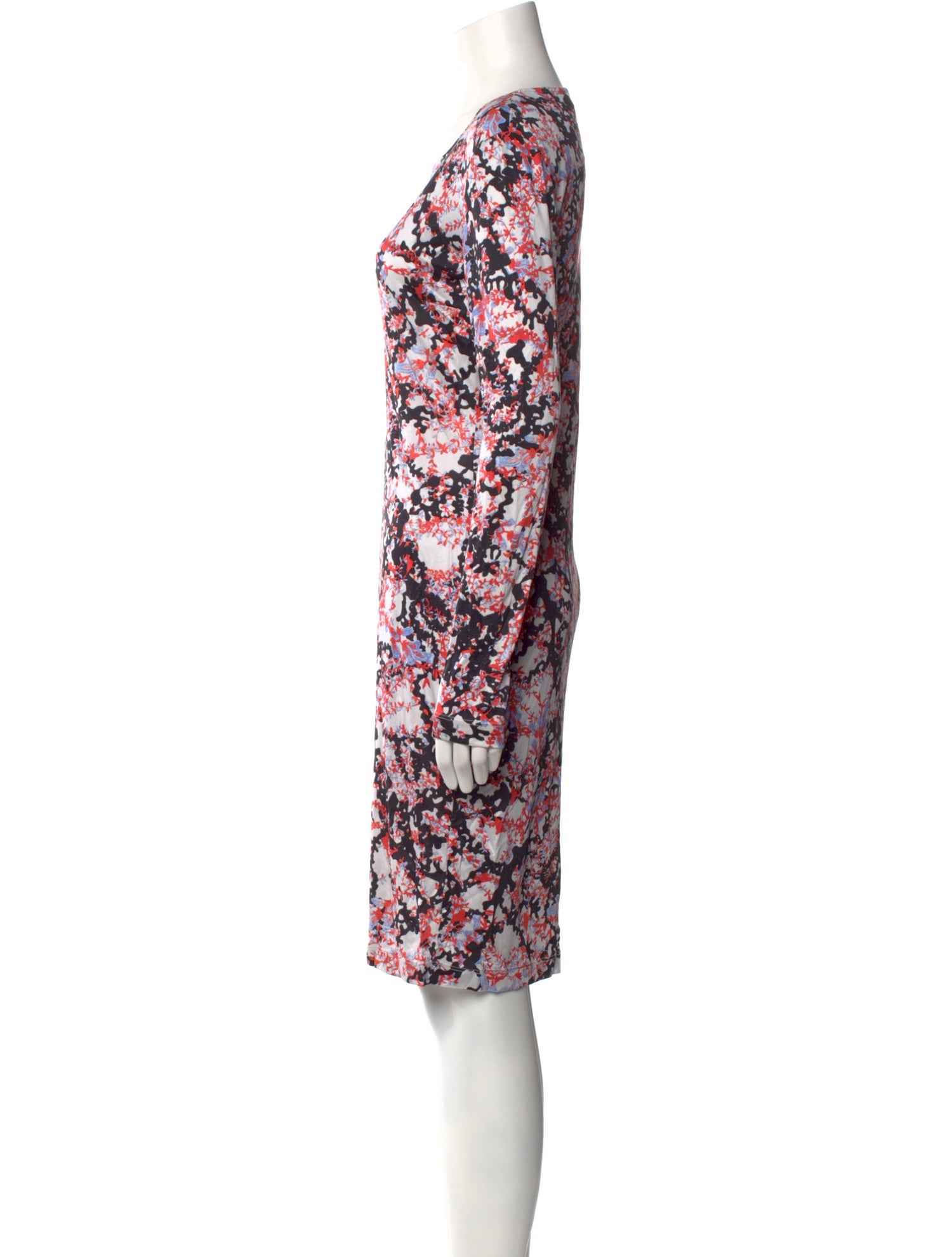 Mary Katrantzou Silk Knee-Length Dress