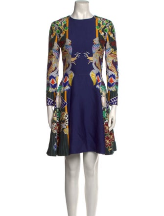 Mary Katrantzou Printed Mini Dress