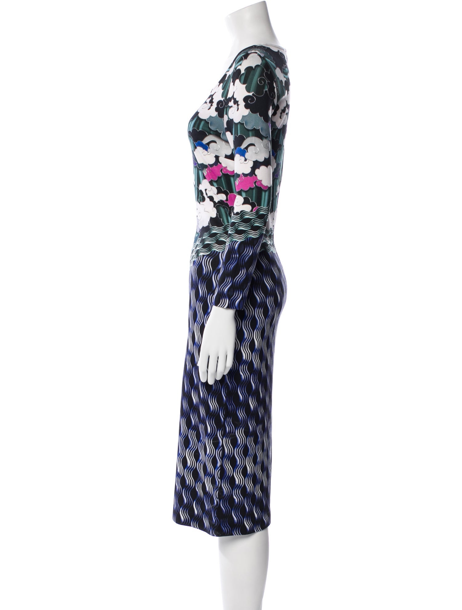 Mary Katrantzou Printed Midi Length Dress