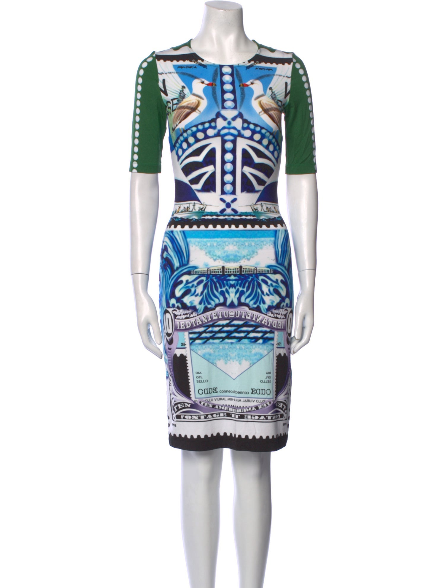 Mary Katrantzou Printed Mini Dress