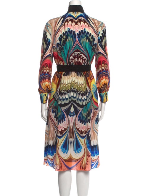 Mary Katrantzou Silk Midi Length Dress