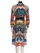 Mary Katrantzou Silk Midi Length Dress