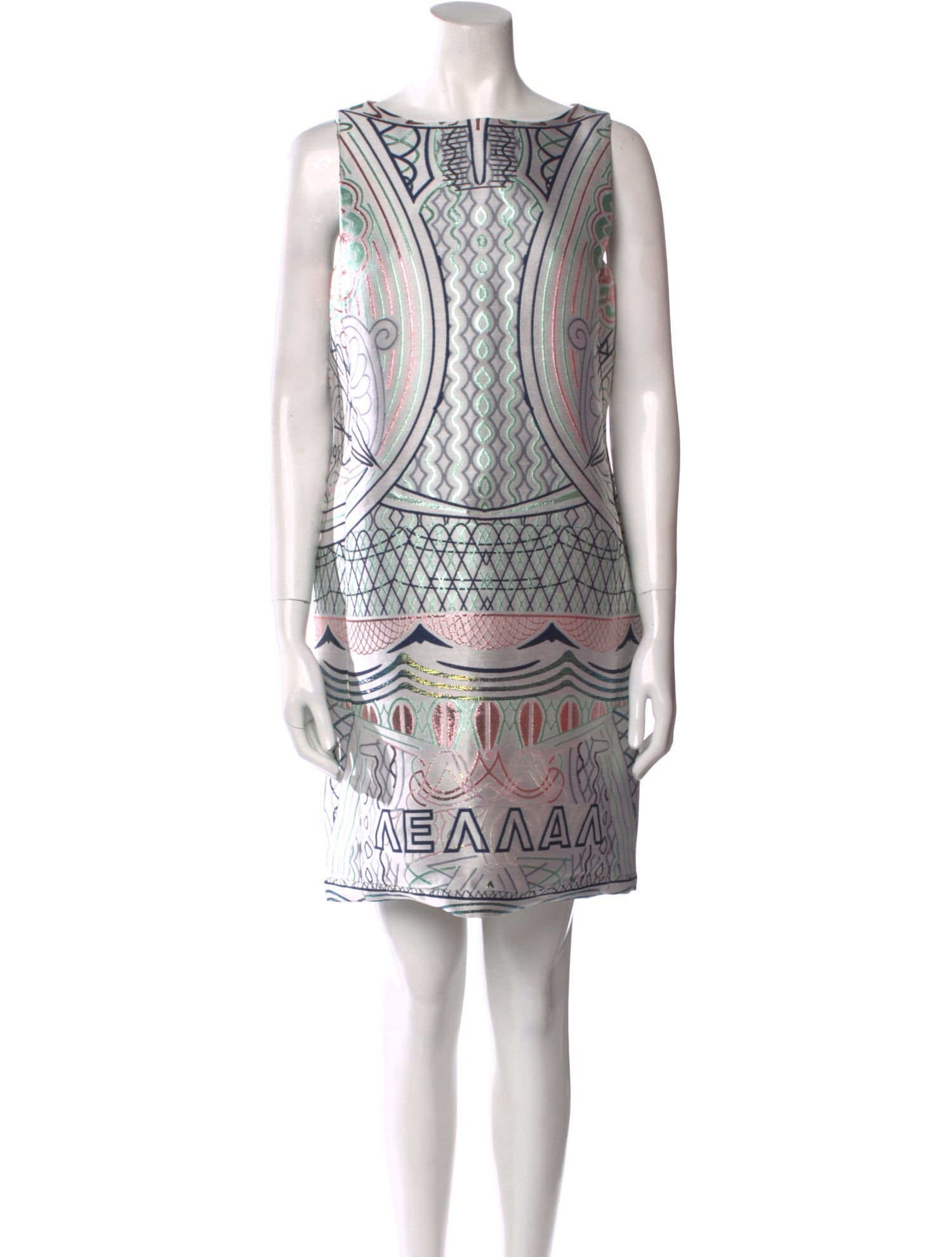 Mary Katrantzou Printed Mini Dress
