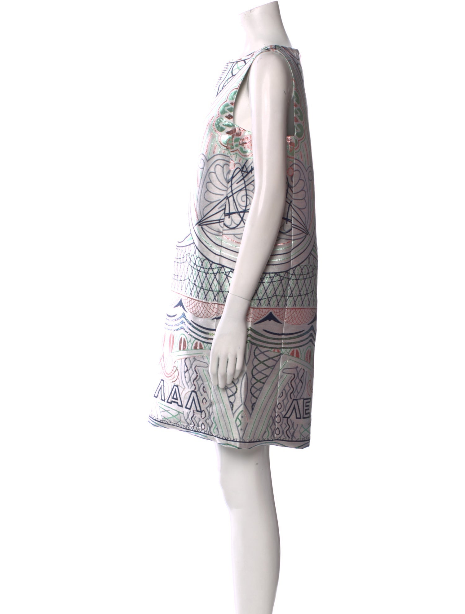 Mary Katrantzou Printed Mini Dress