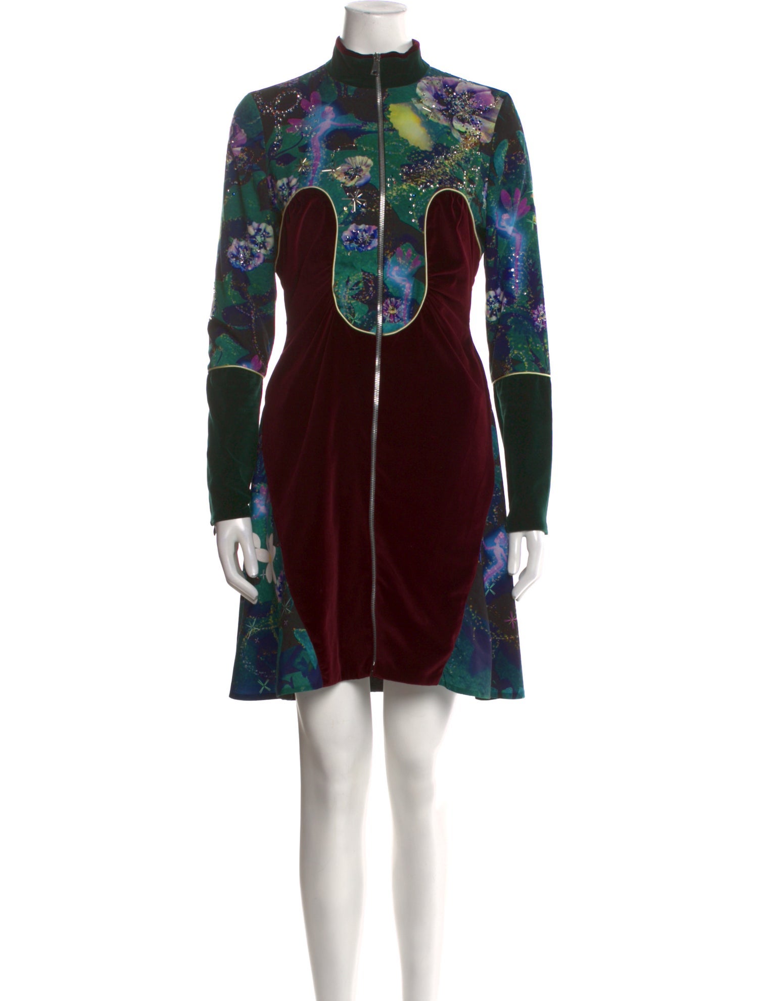 Mary Katrantzou Printed Knee-Length Dress