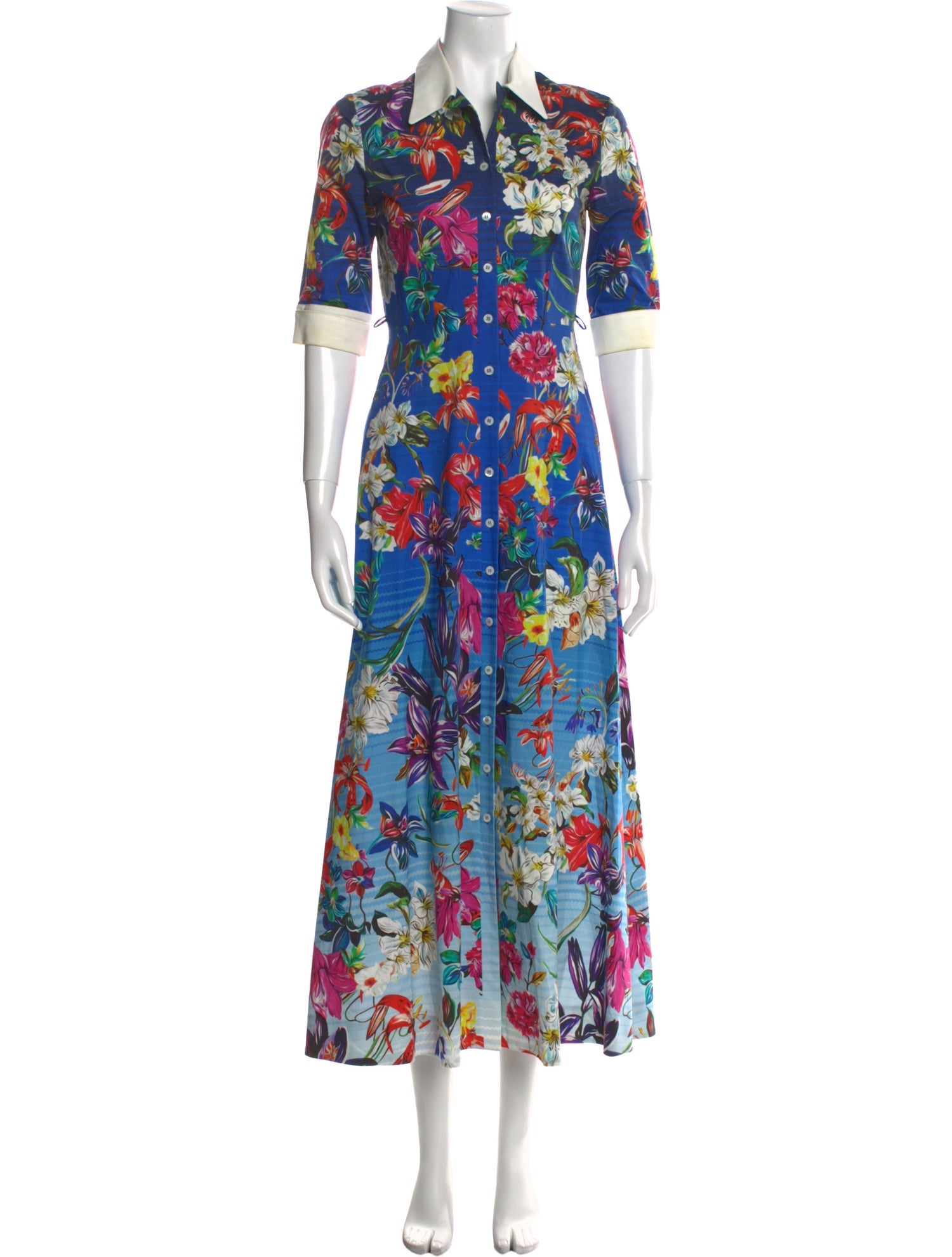 Mary Katrantzou Floral Print Long Dress
