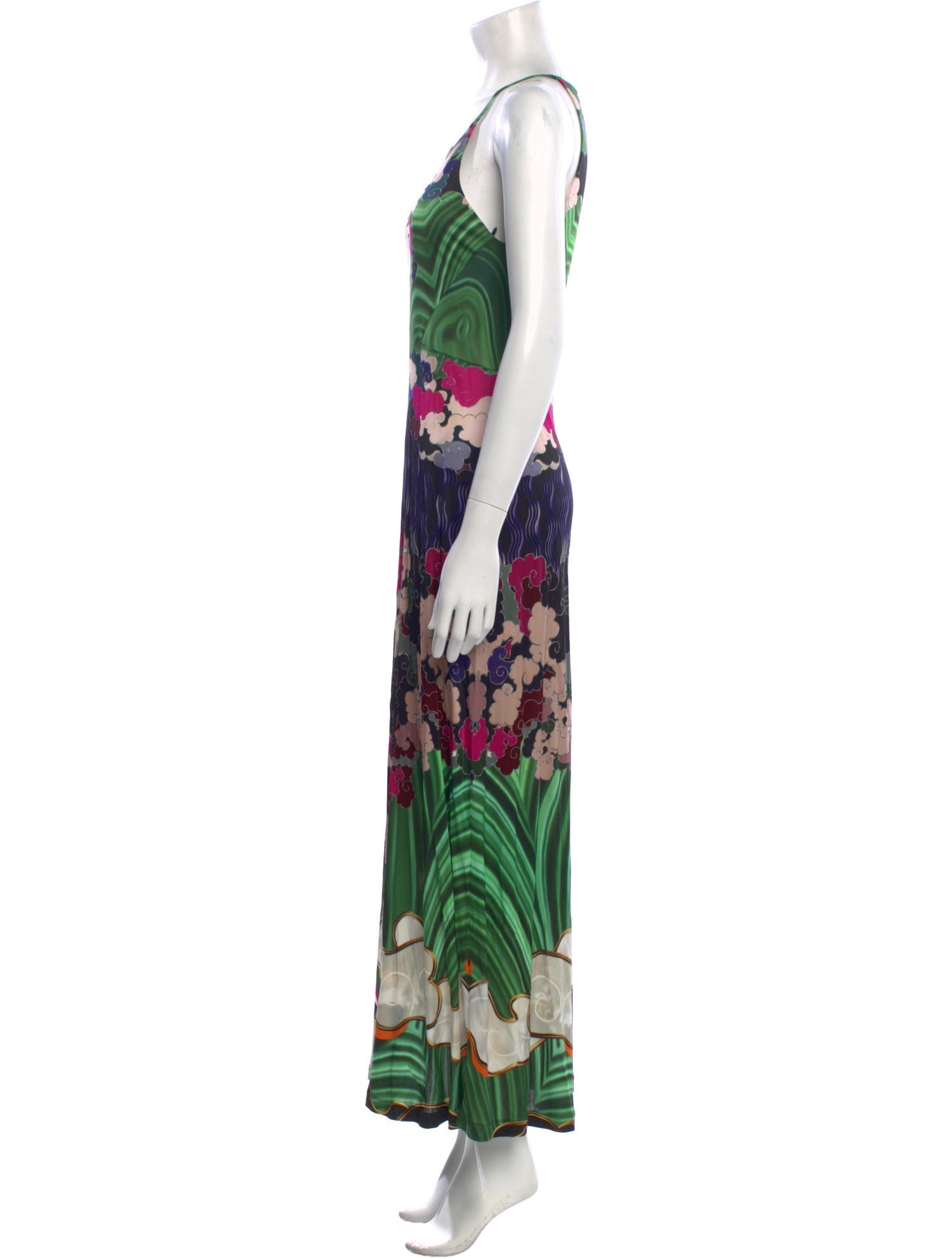 Mary Katrantzou Floral Print Long Dress