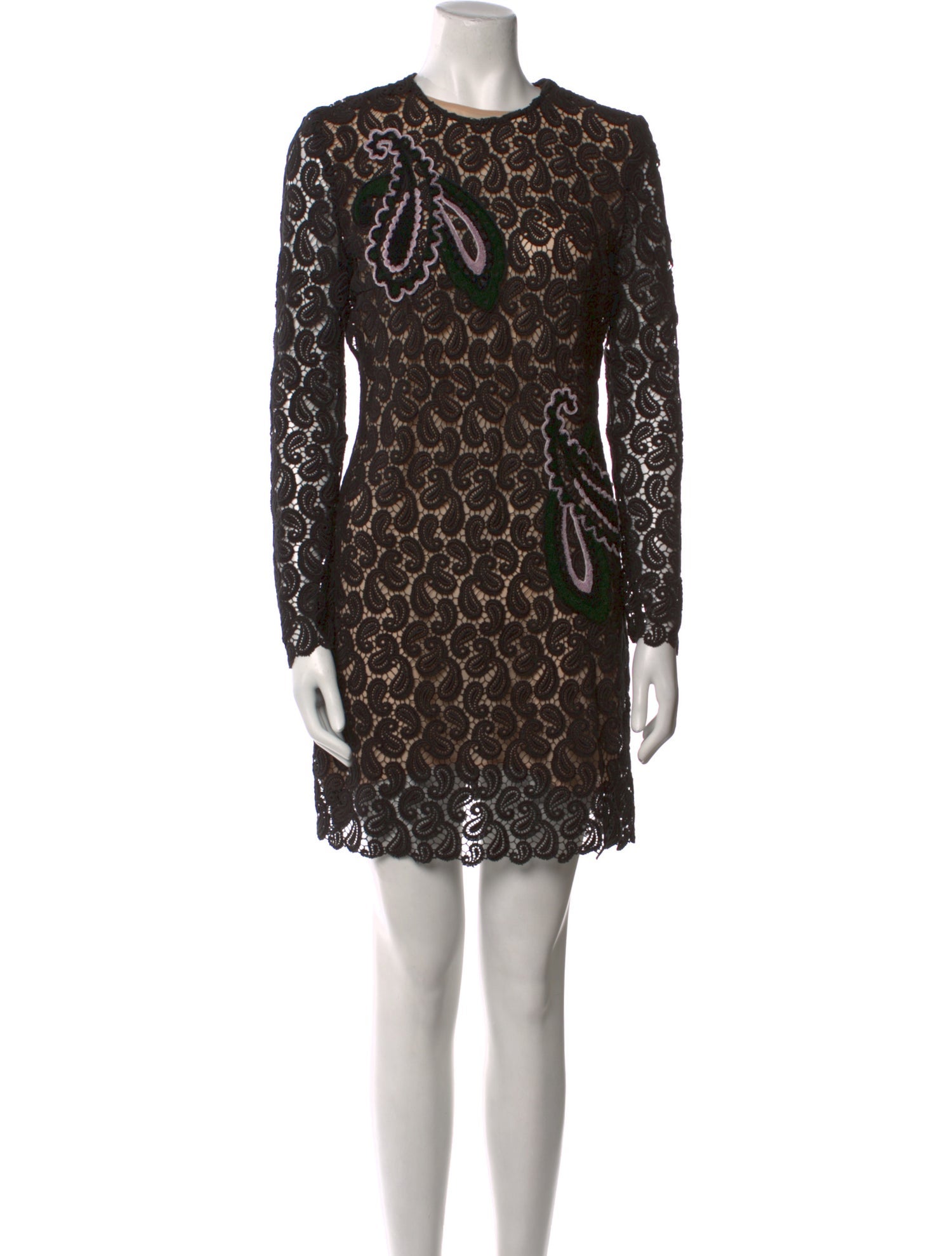 Mary Katrantzou Silk Mini Dress