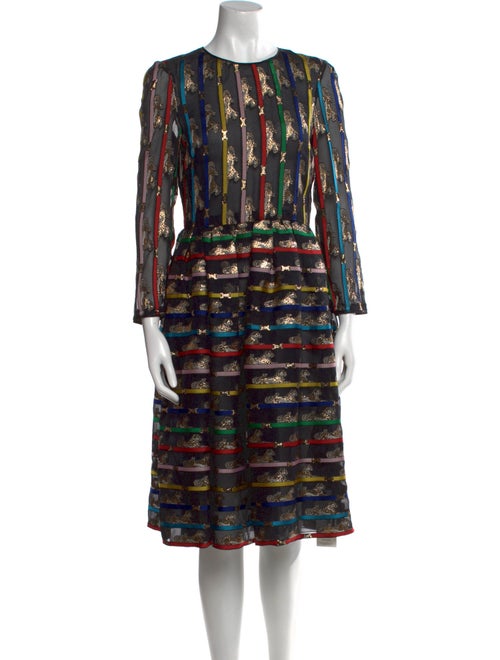 Mary Katrantzou Printed Knee-Length Dress