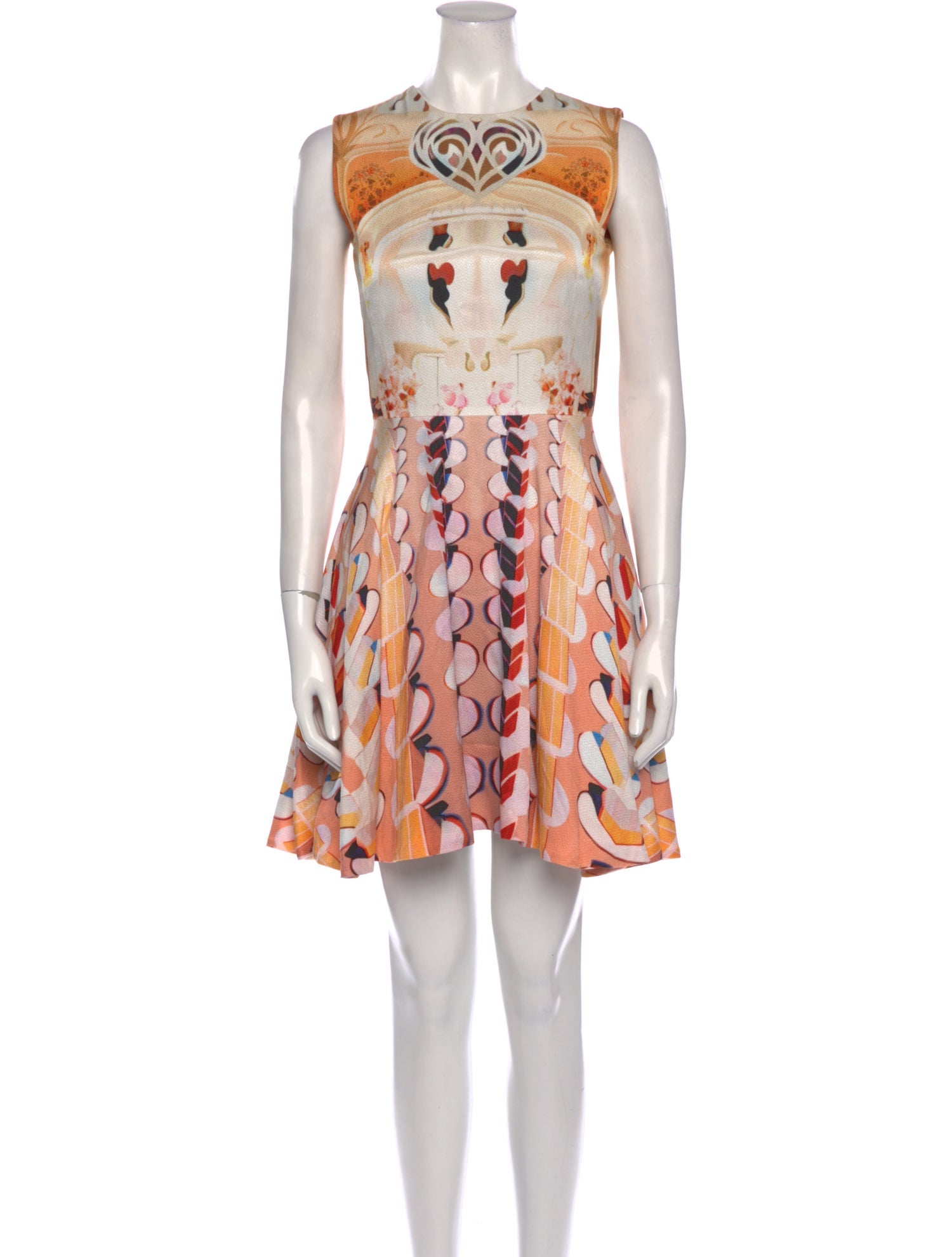 Mary Katrantzou Printed Mini Dress