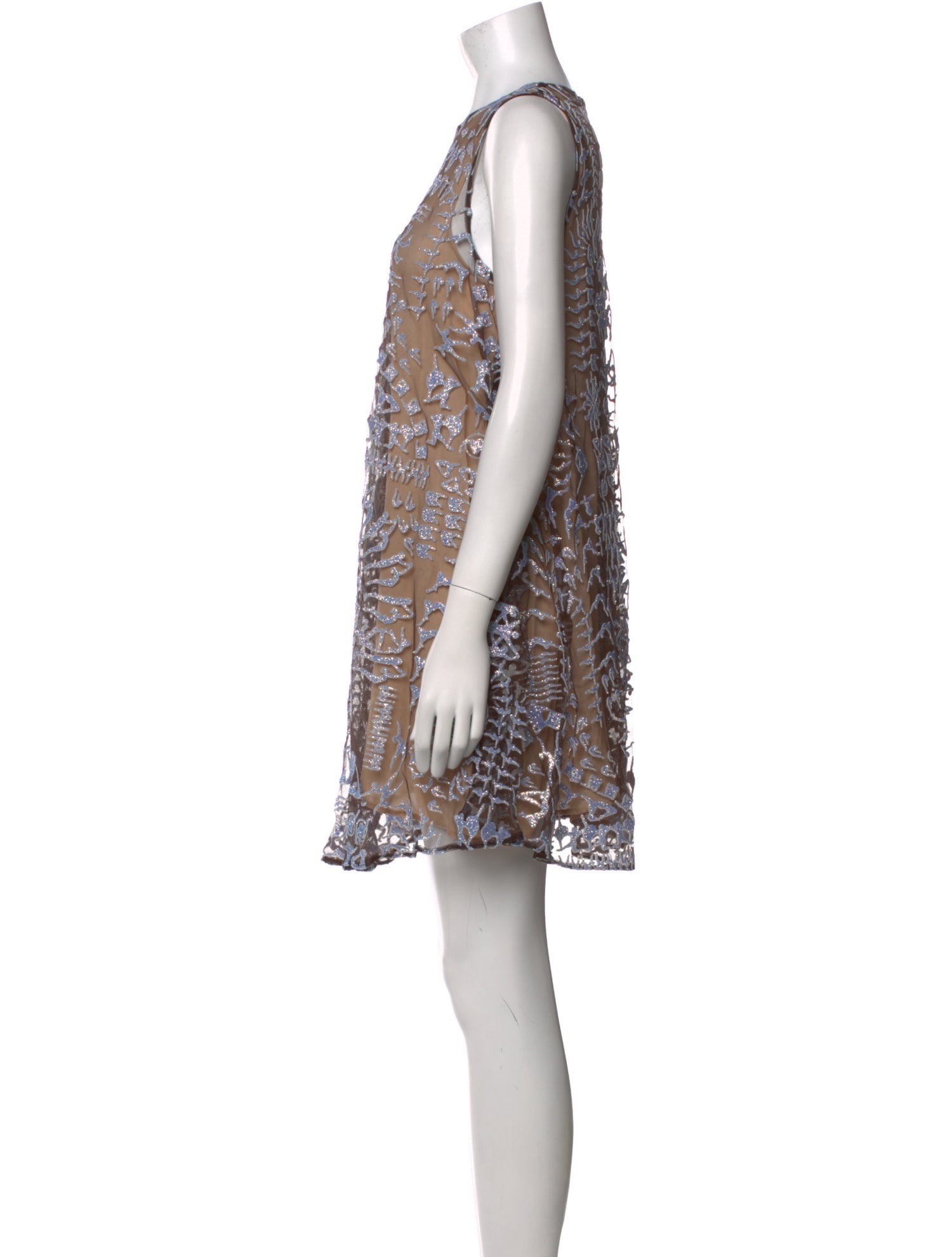 Mary Katrantzou Printed Mini Dress