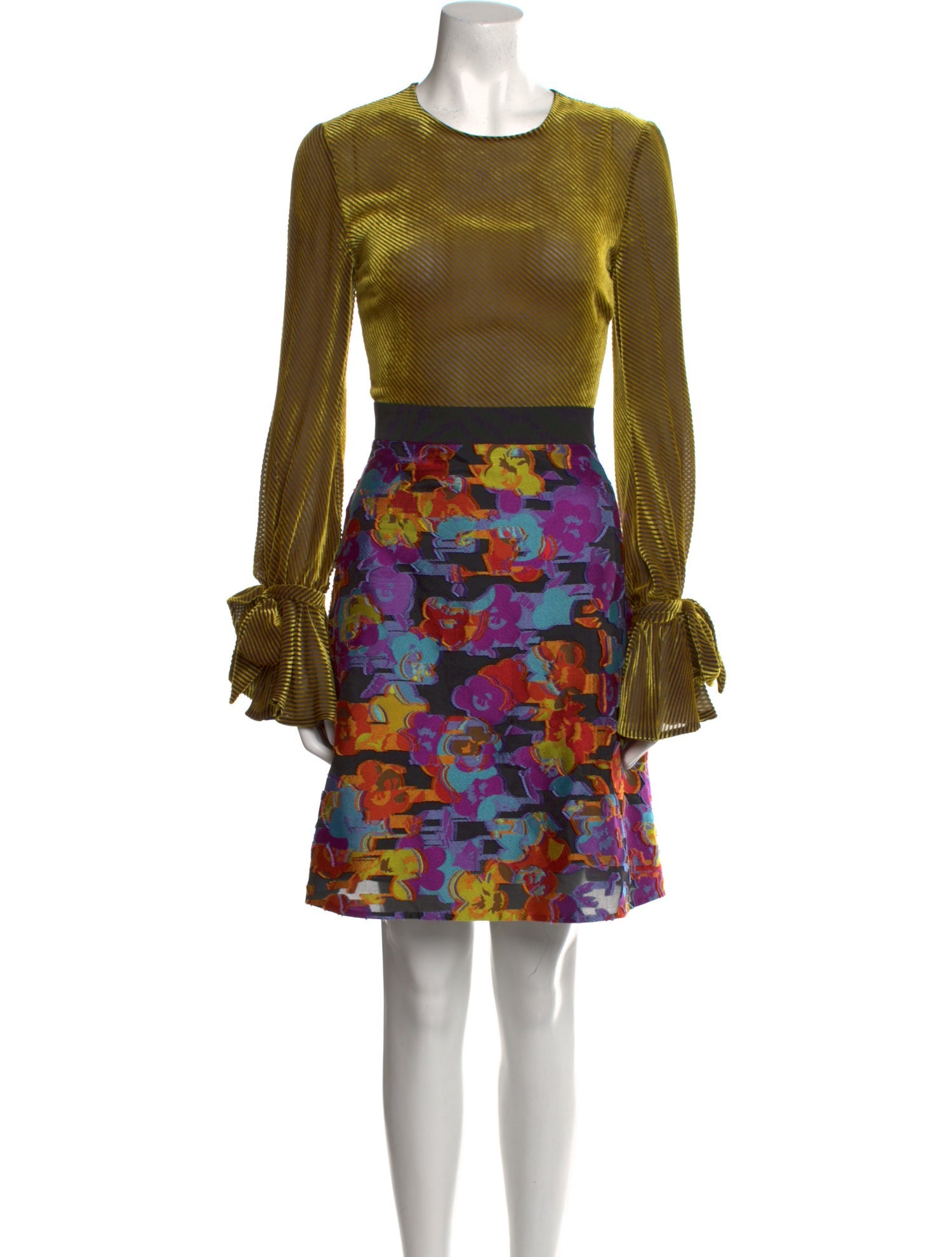 Mary Katrantzou Printed Mini Dress