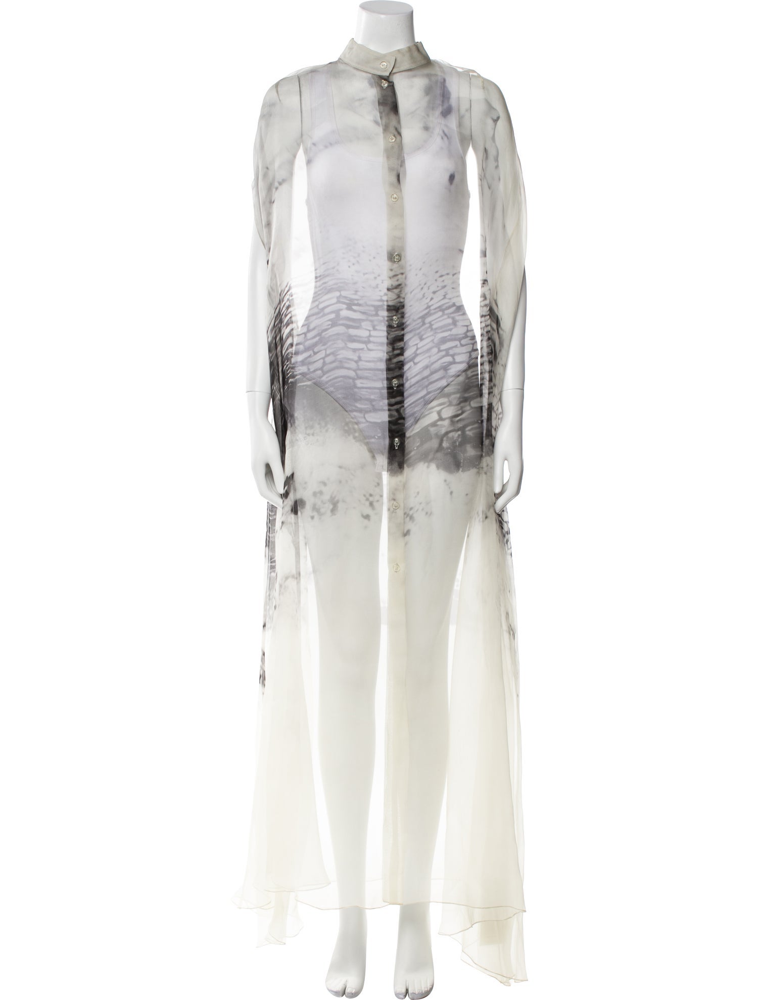 Mary Katrantzou Silk Long Dress