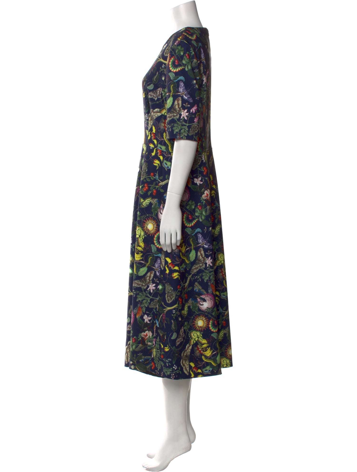 Mary Katrantzou Floral Print Long Dress
