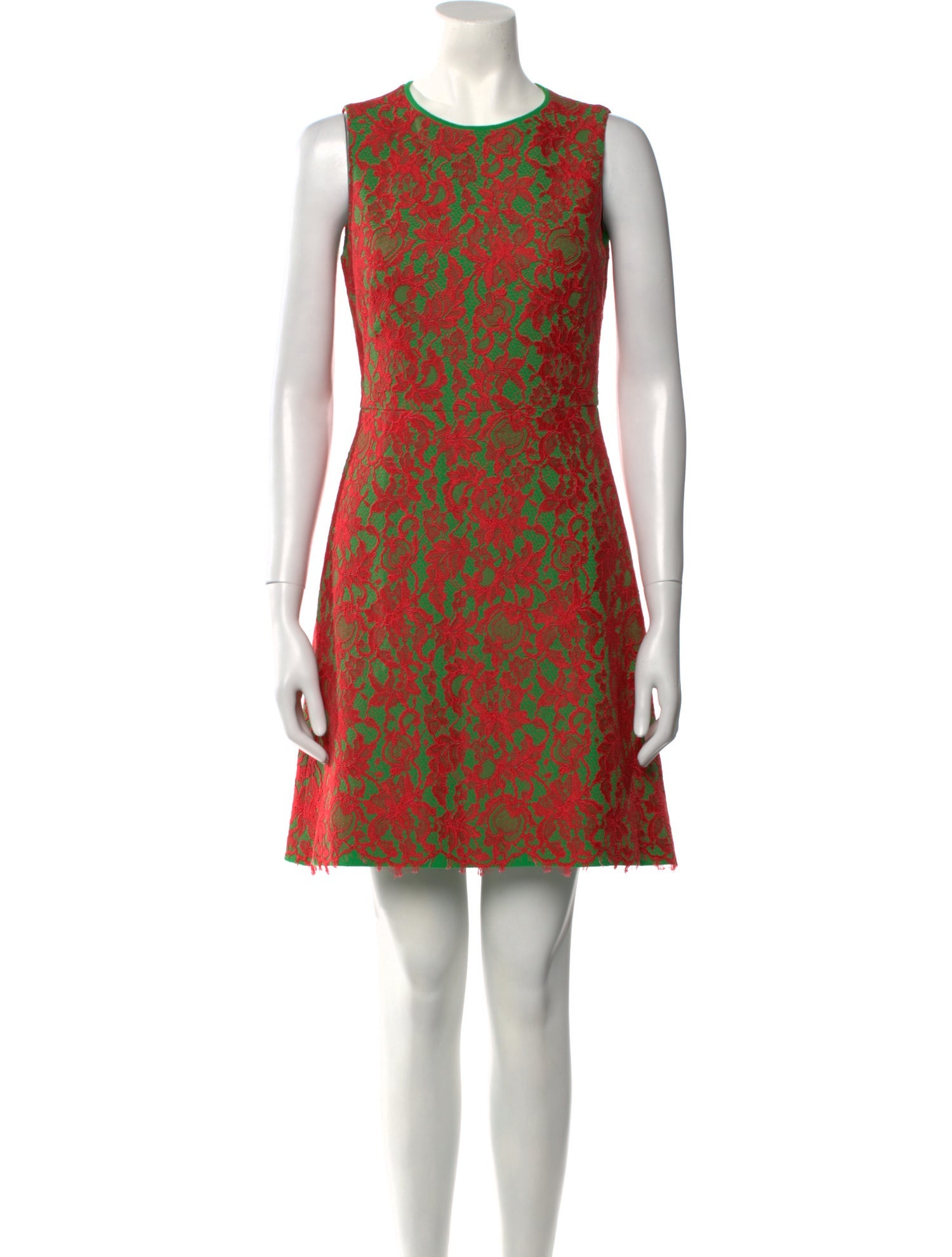 Mary Katrantzou Silk Mini Dress
