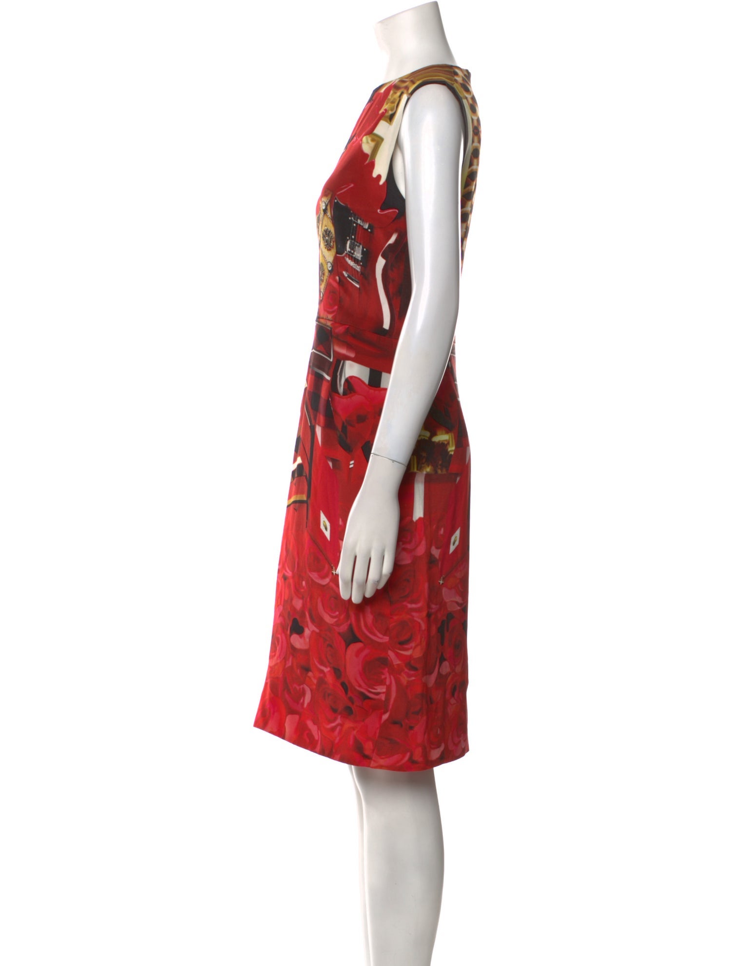 Mary Katrantzou Silk Knee-Length Dress