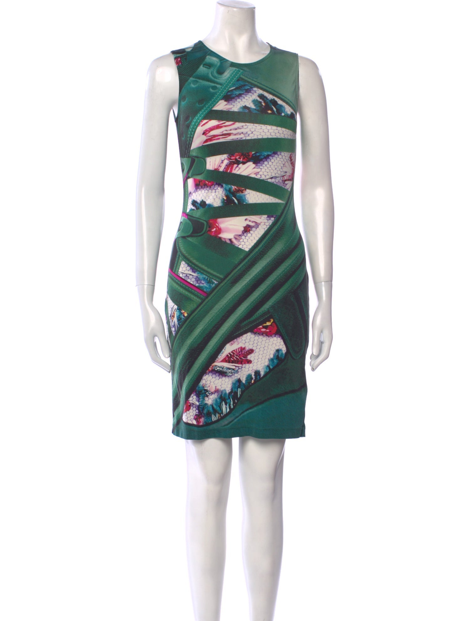 Mary Katrantzou Silk Mini Dress