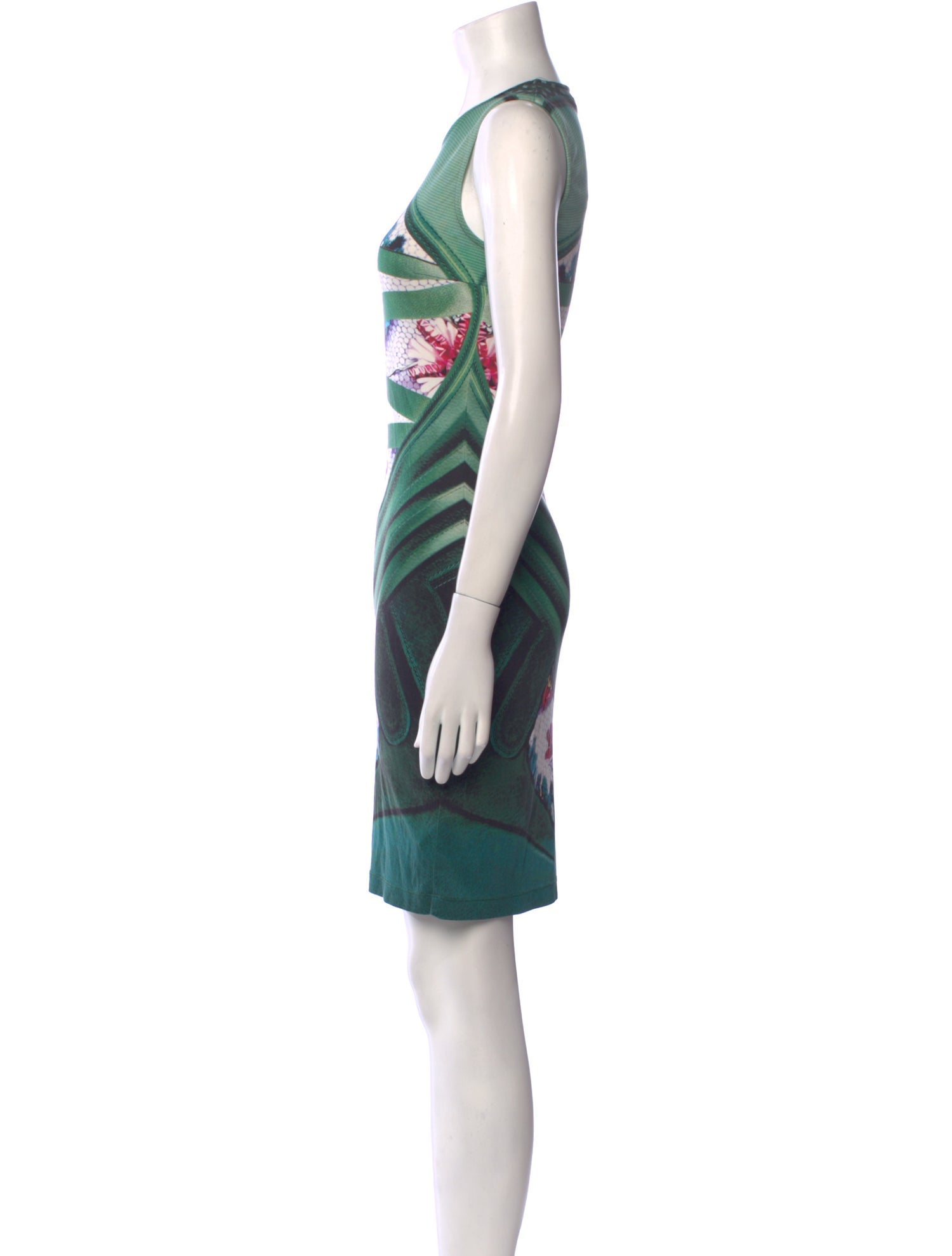 Mary Katrantzou Silk Mini Dress