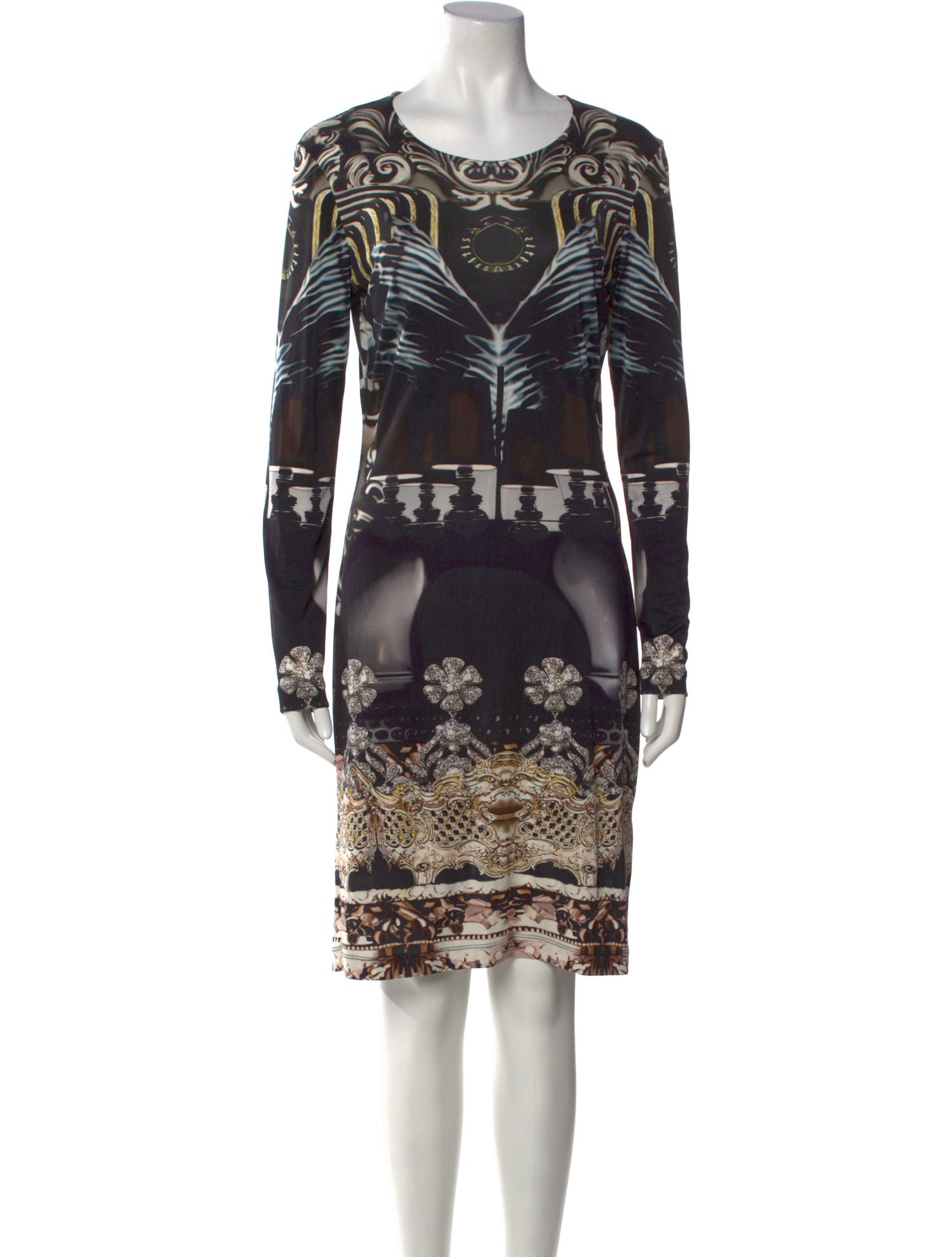 Mary Katrantzou Silk Knee-Length Dress