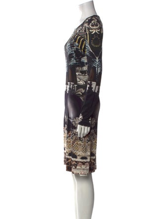 Mary Katrantzou Silk Knee-Length Dress
