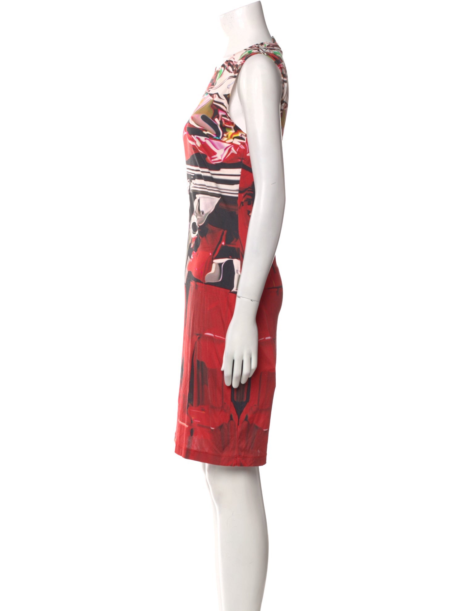 Mary Katrantzou Silk Knee-Length Dress