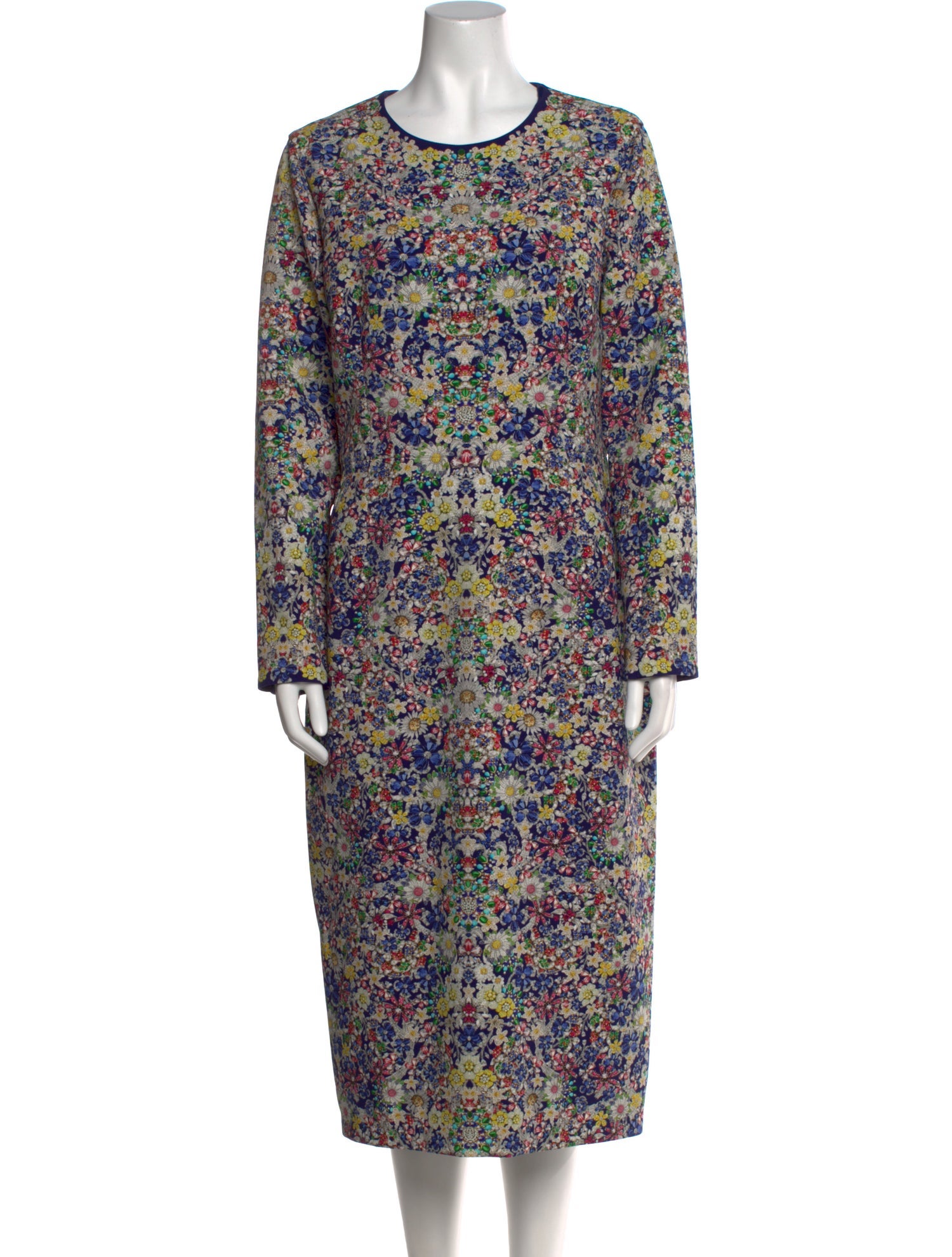 Mary Katrantzou Floral Print Midi Length Dress