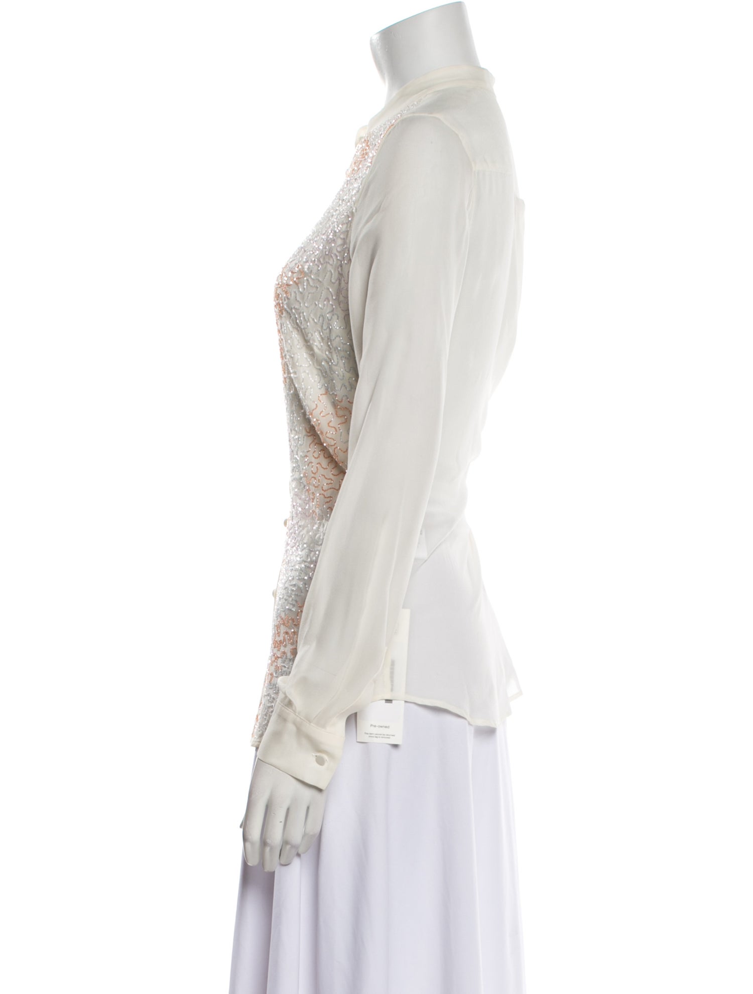 Mary Katrantzou Silk Printed Blouse