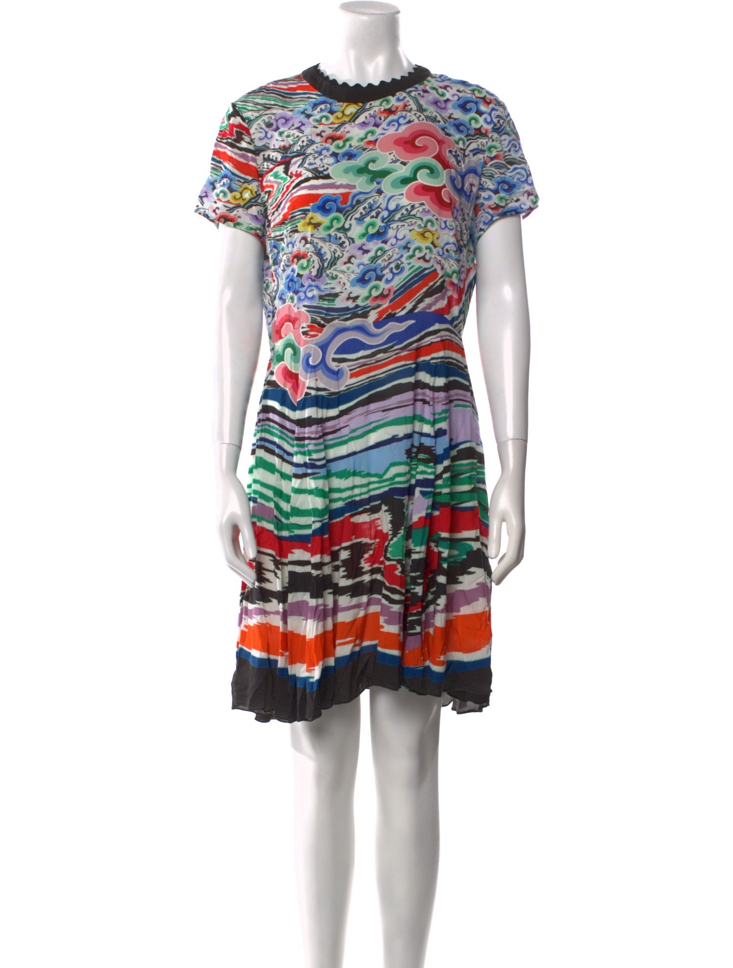 Mary Katrantzou Printed Mini Dress