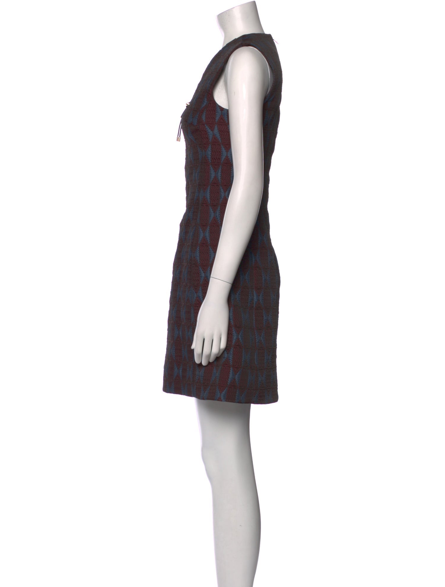 Mary Katrantzou Printed Mini Dress