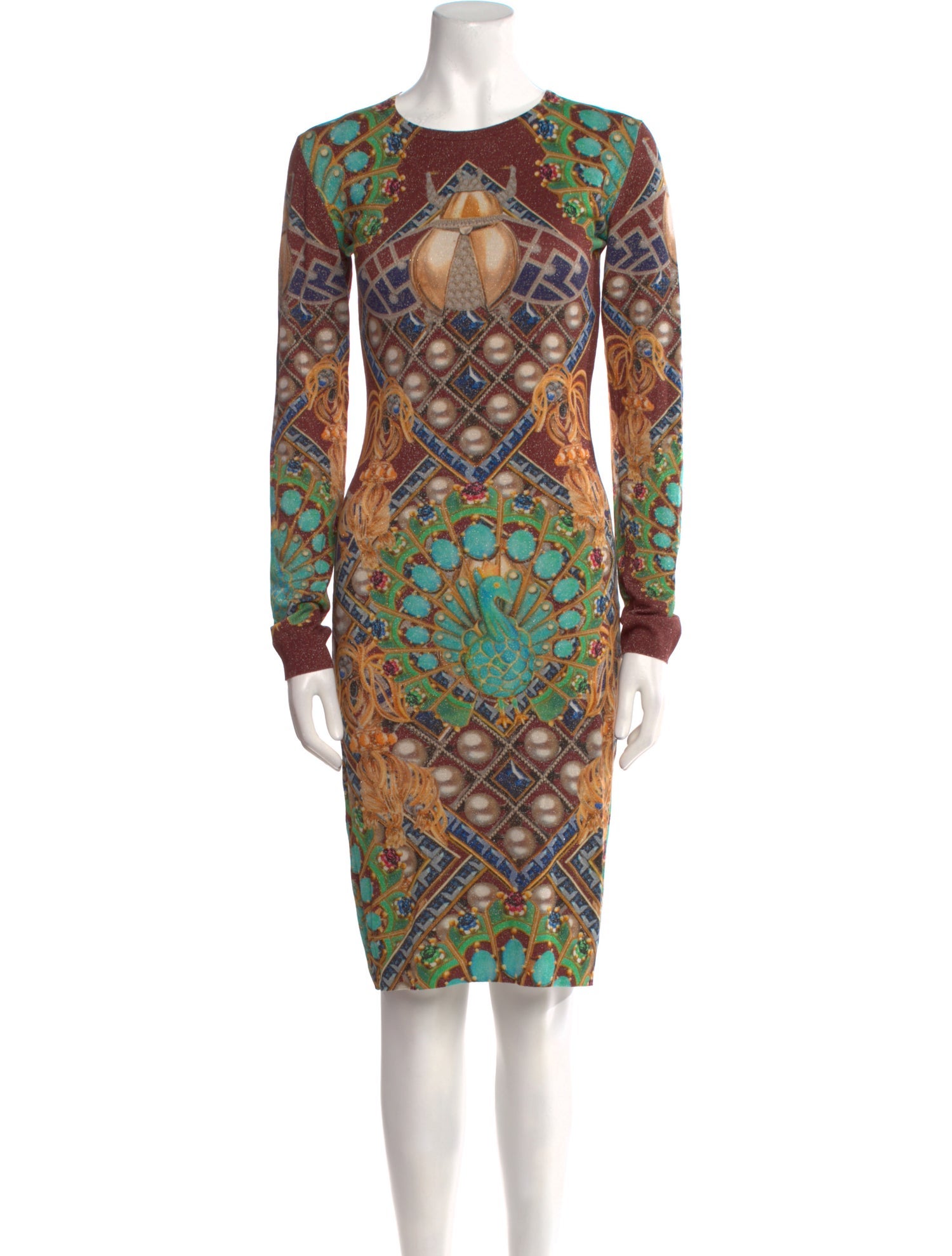 Mary Katrantzou Wool Knee-Length Dress
