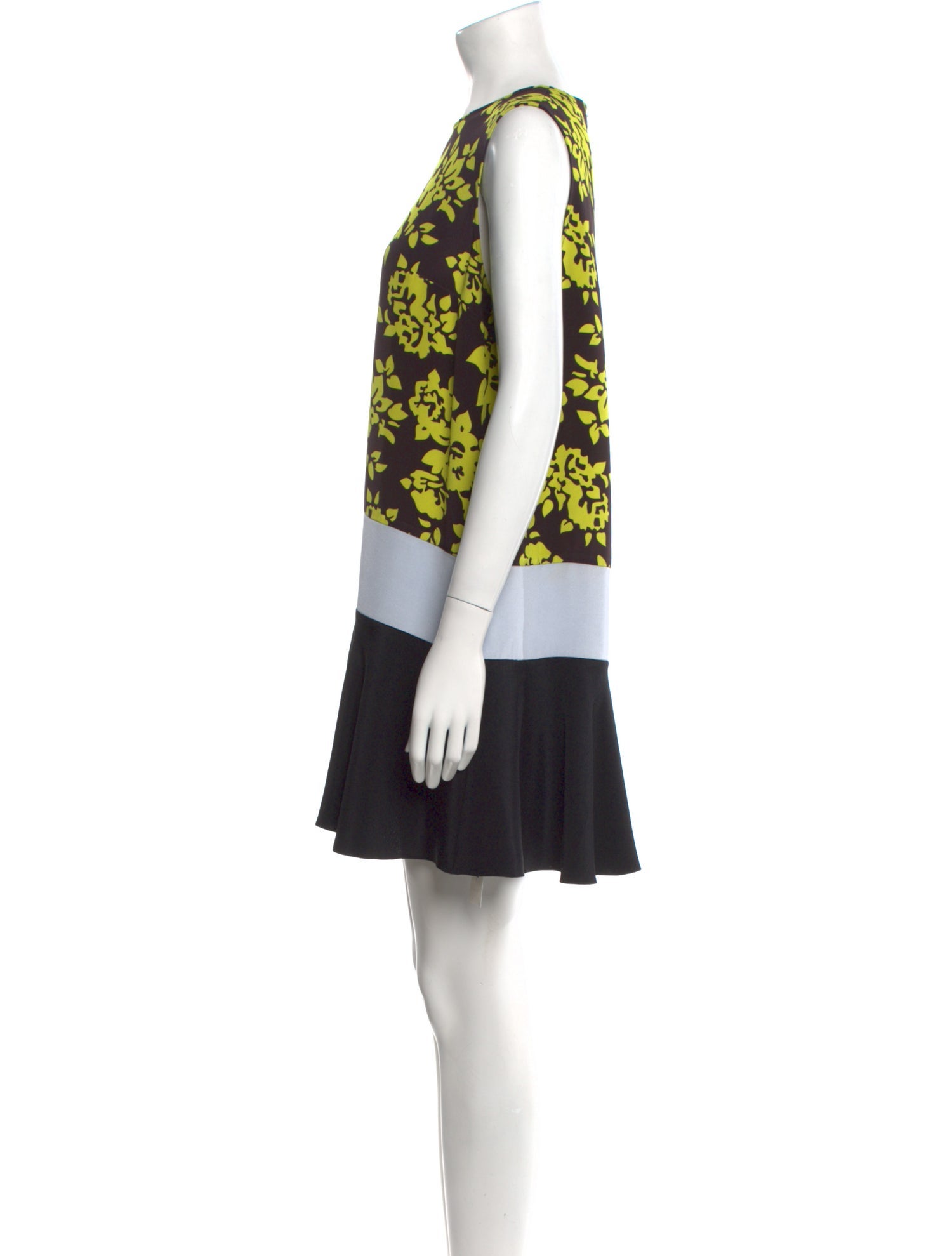 Mary Katrantzou Silk Mini Dress