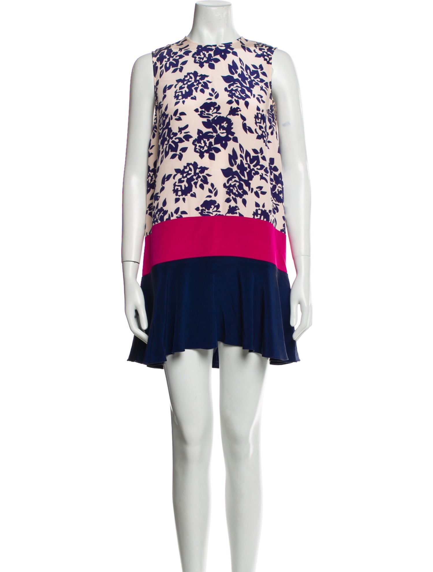 Mary Katrantzou Silk Mini Dress